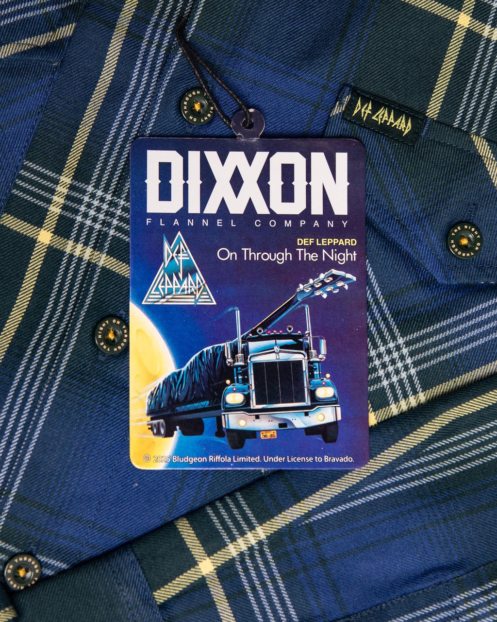 Def Leppard 'On Through the Night' Flannel