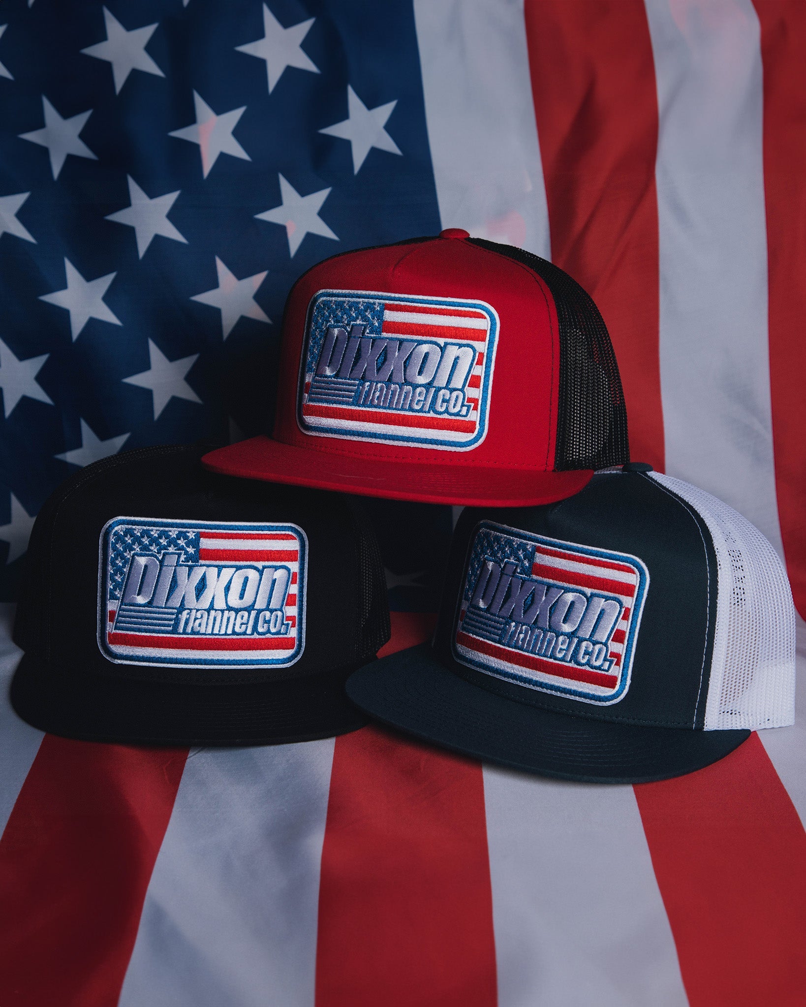 Murica Flat Bill Trucker Snapback