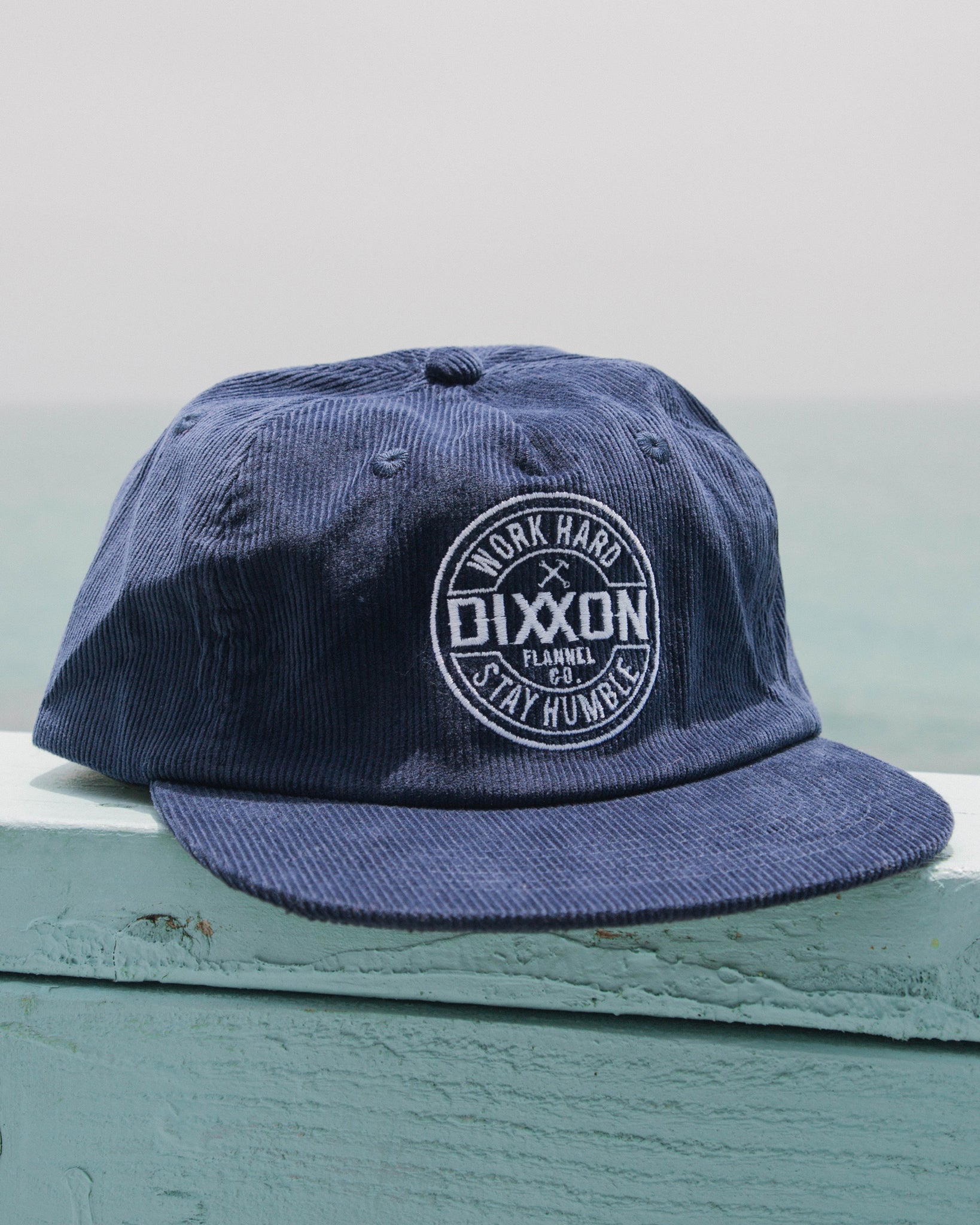 5-Panel Corduroy Corpo Hat - Navy