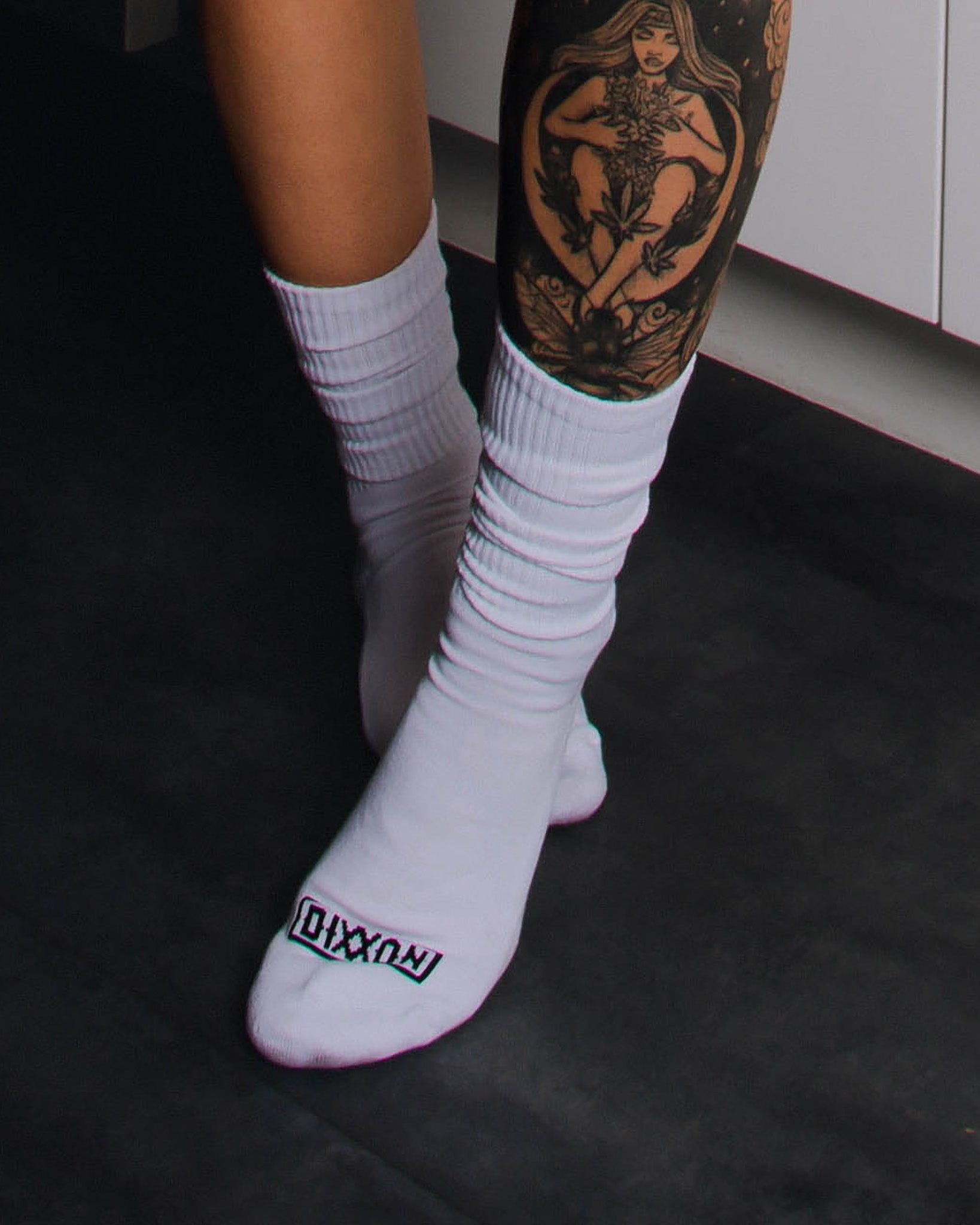 6pk Premium Crew Socks - White