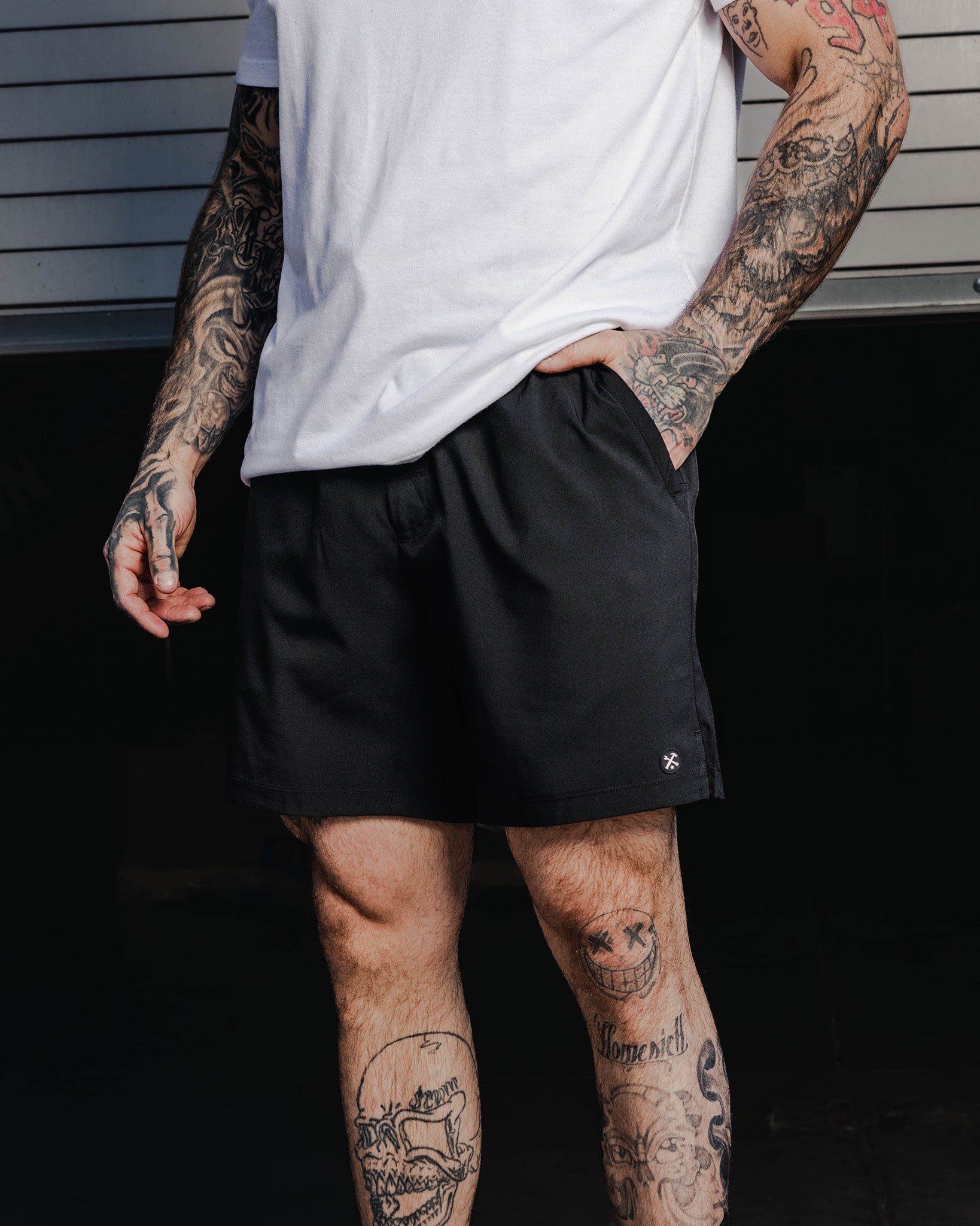 7" Gym Shorts - Black