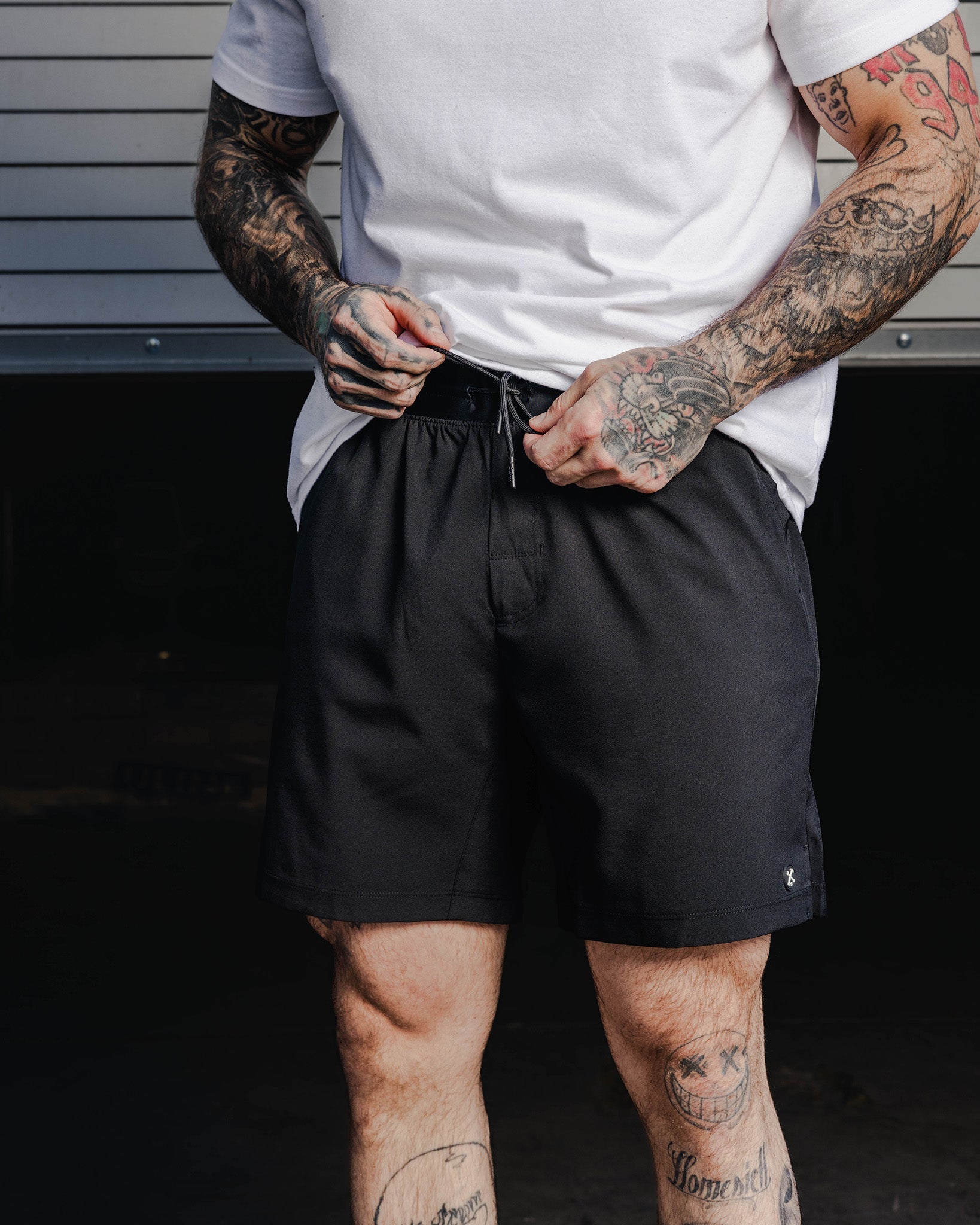 7" Gym Shorts - Black