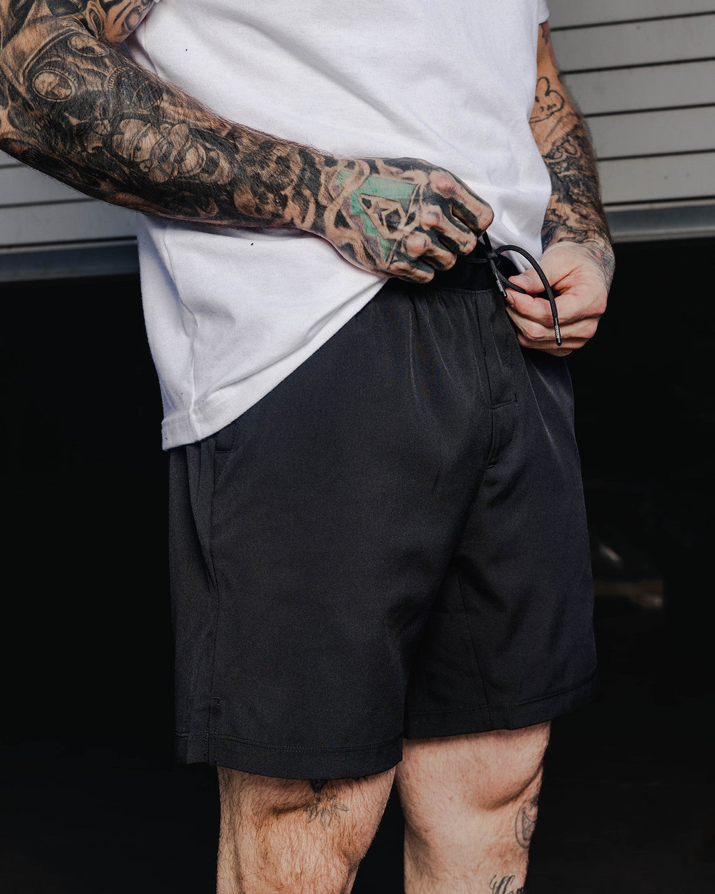 7" Gym Shorts - Black