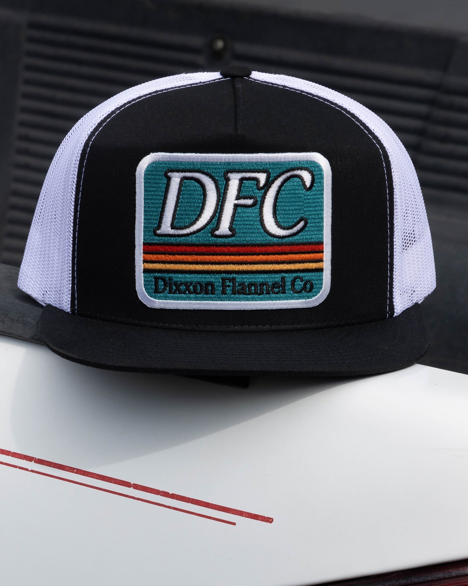 70s Steeze Flat Bill Trucker Snapback