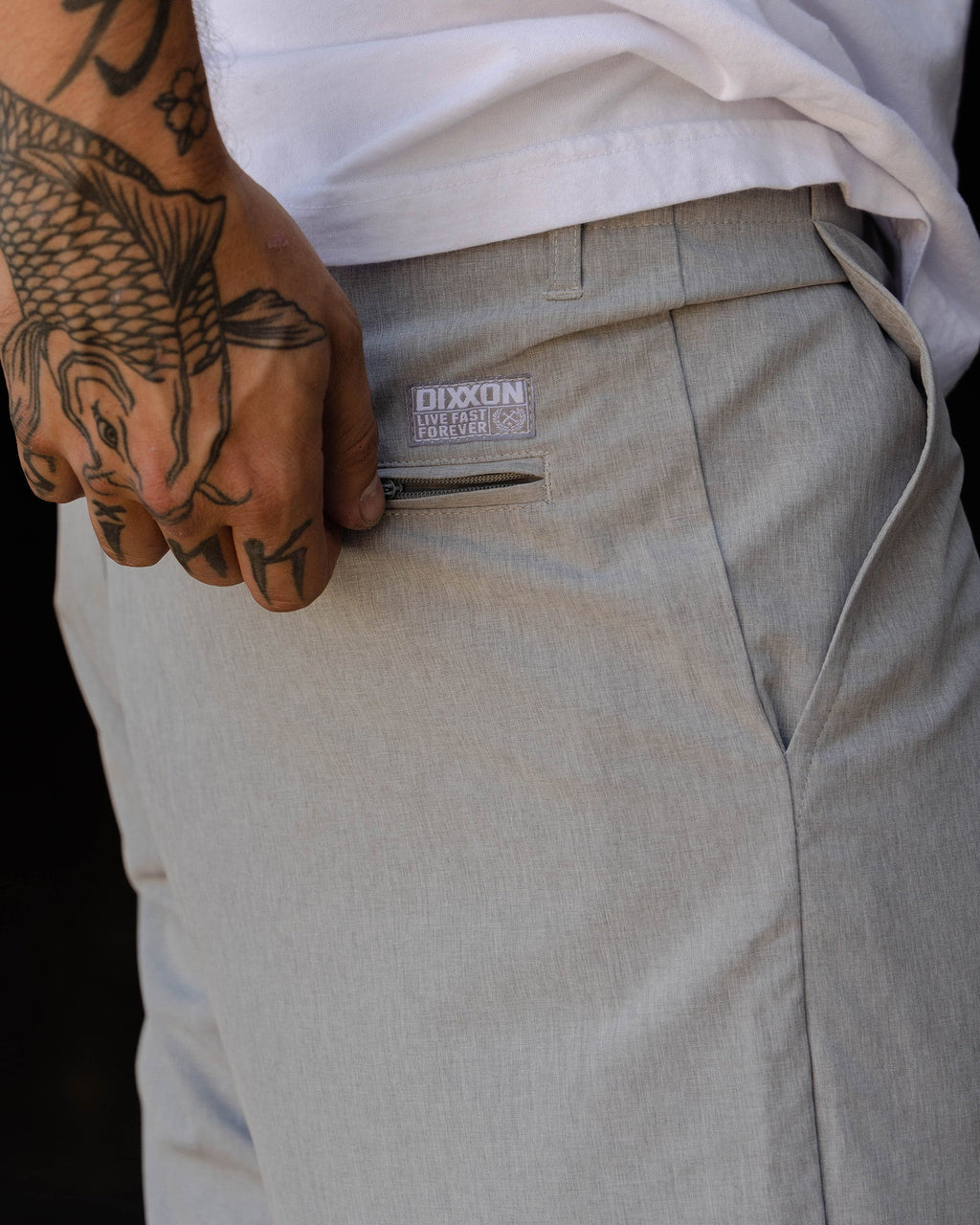Hybrid Shorts - Light Gray