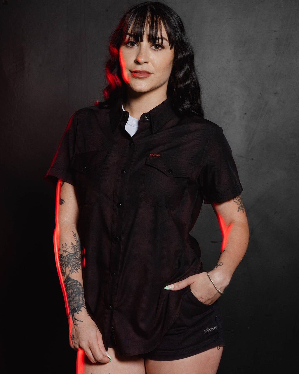 Women's Darkness Bamboo Short Sleeve