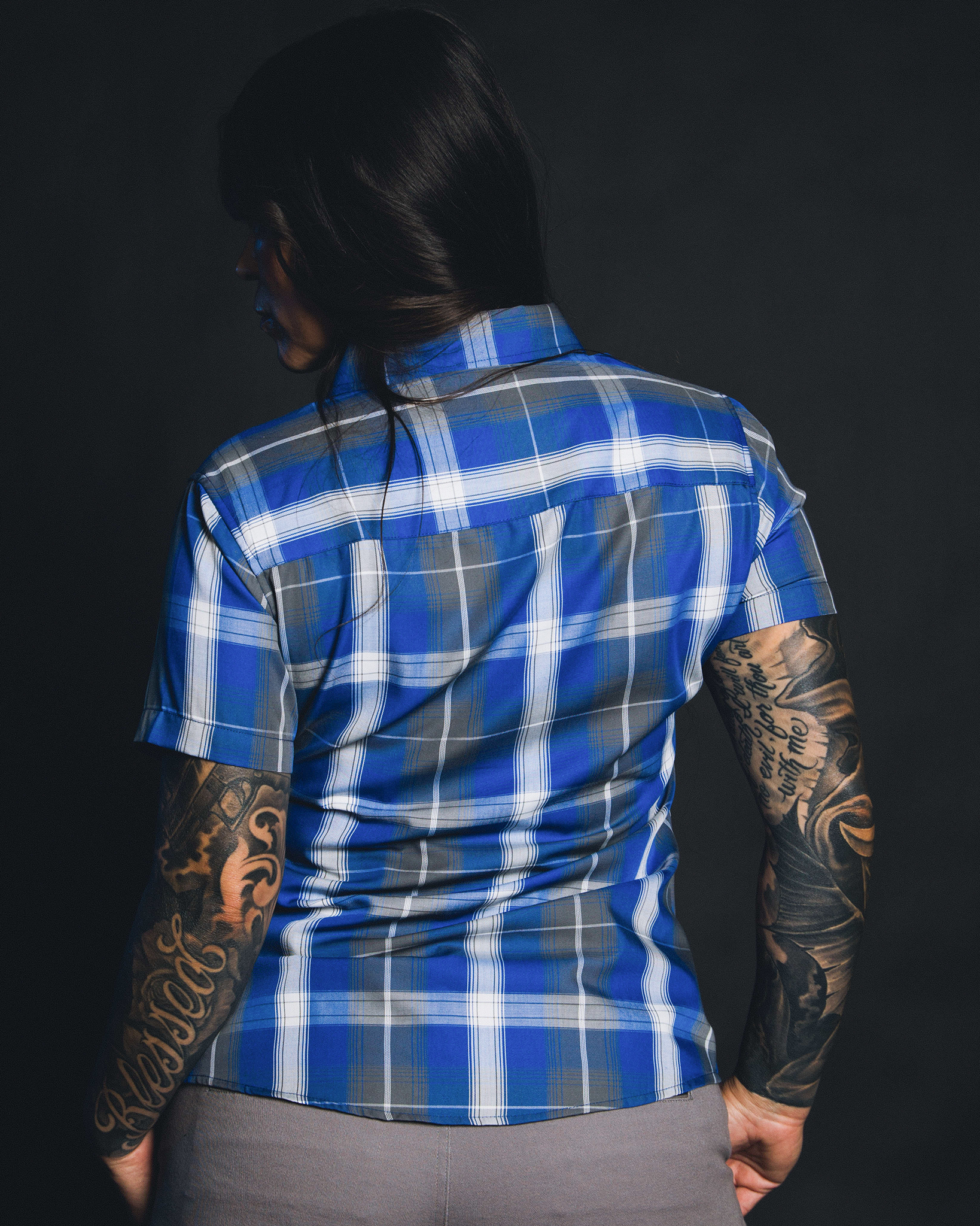 Women's Blue Line Bamboo Short Sleeve