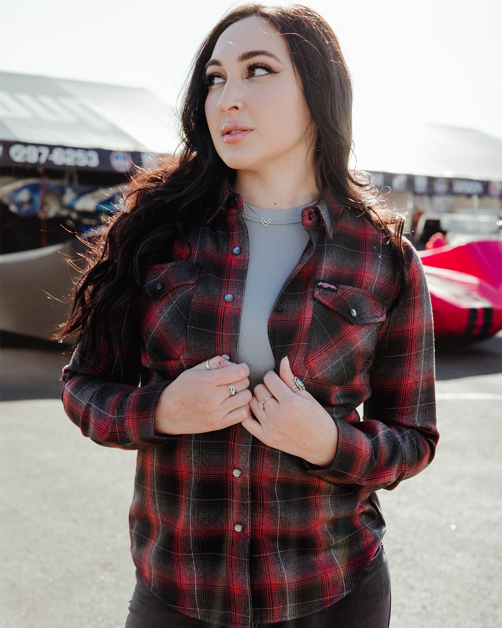 Women's Barrett Jackson 2025 Flannel
