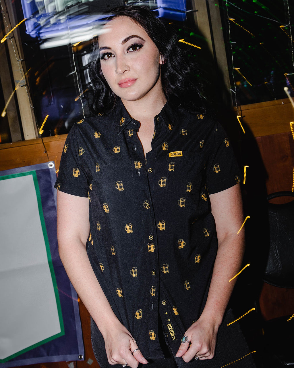 Women's Scuttered Party Shirt