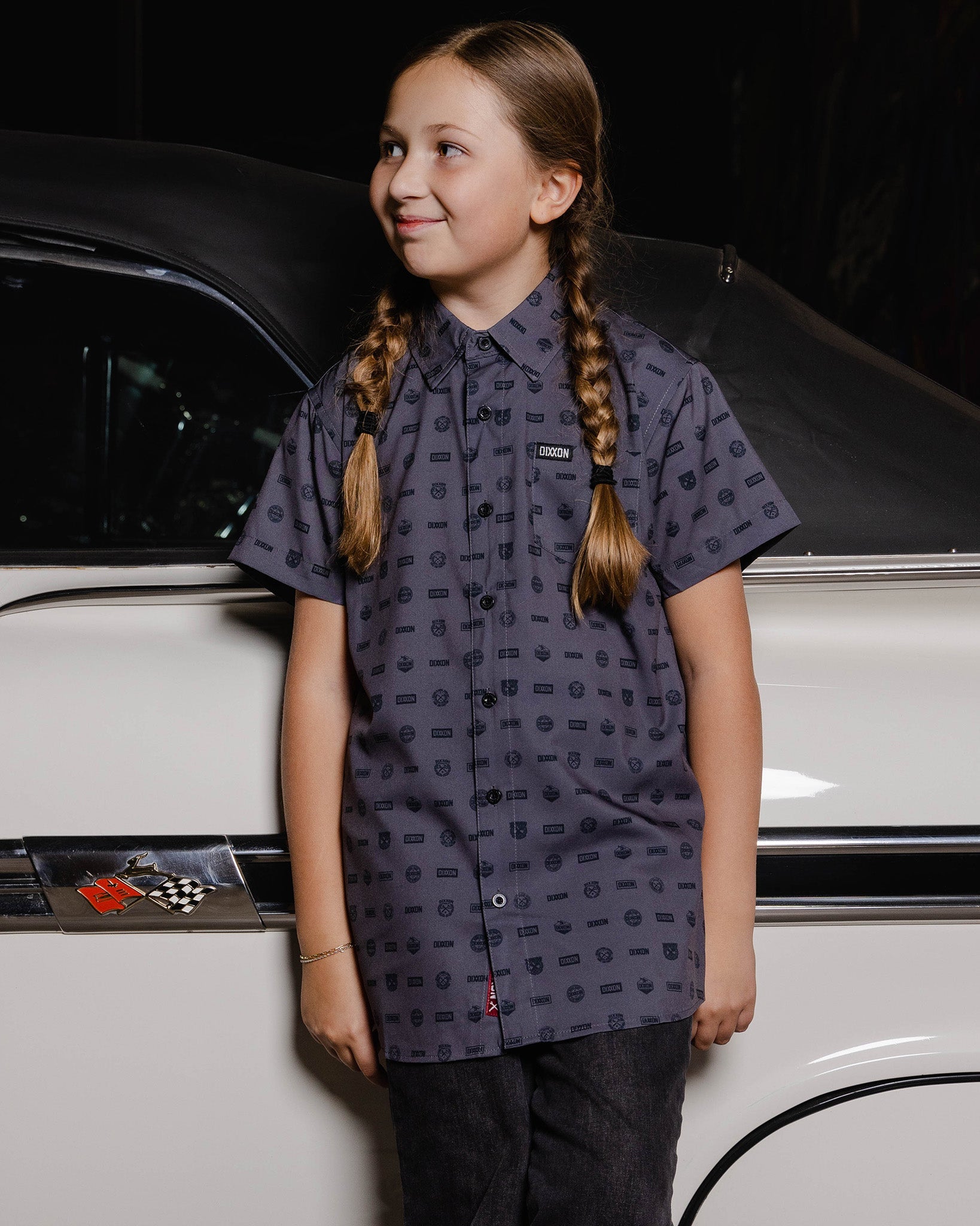 Youth Executive Party Shirt - Gray