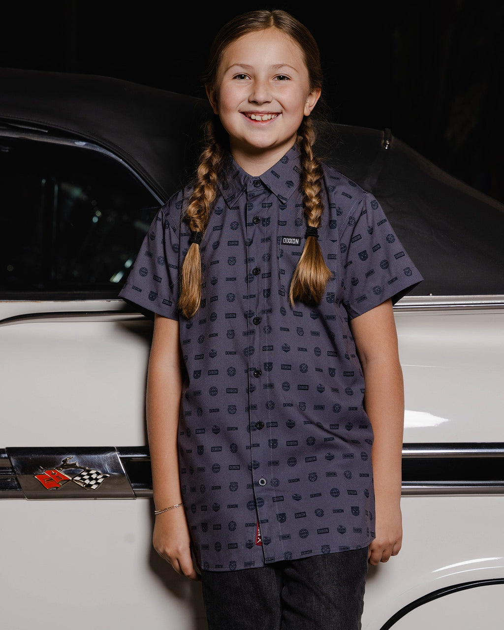 Youth Executive Party Shirt - Gray