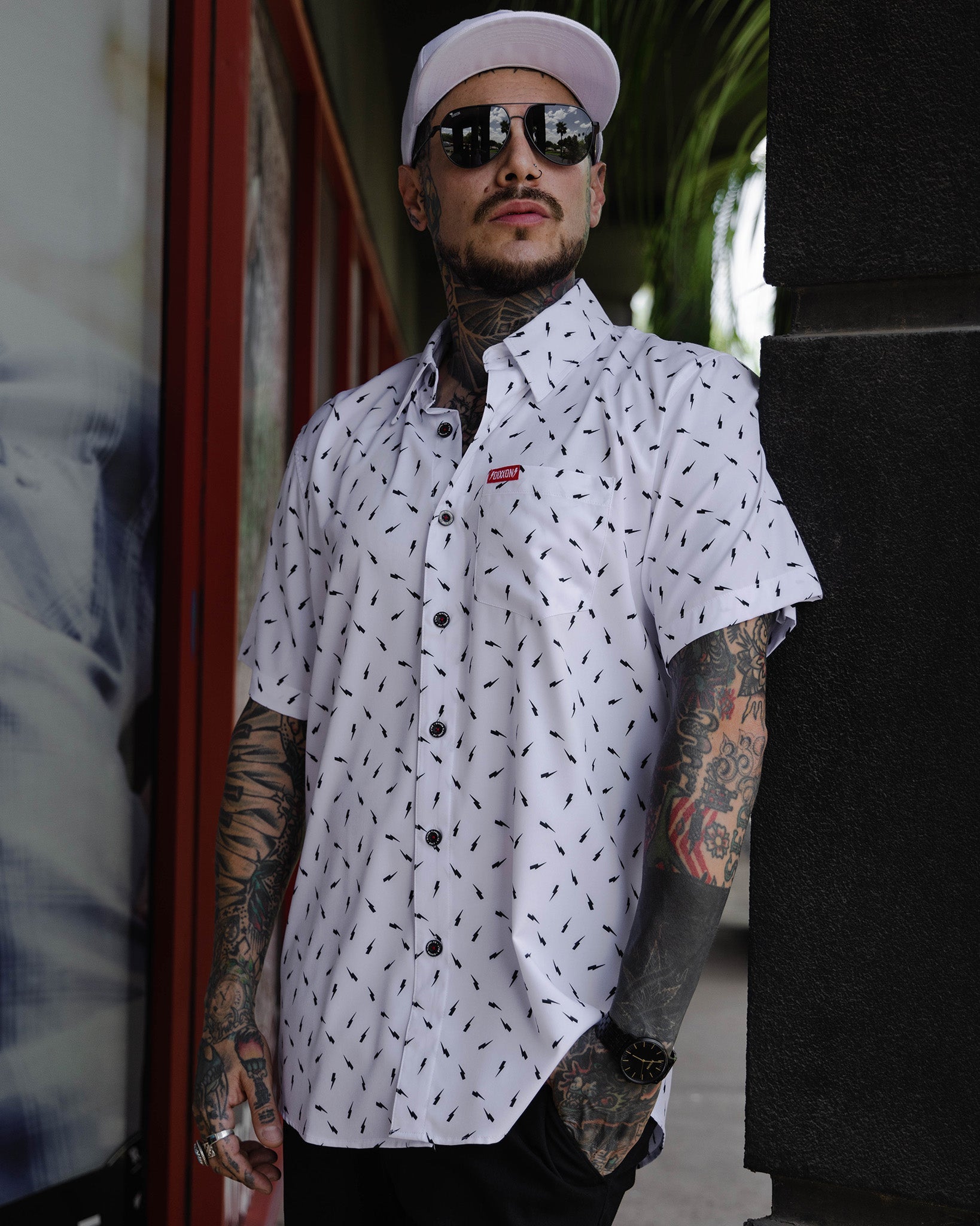 Bolt Party Shirt - White