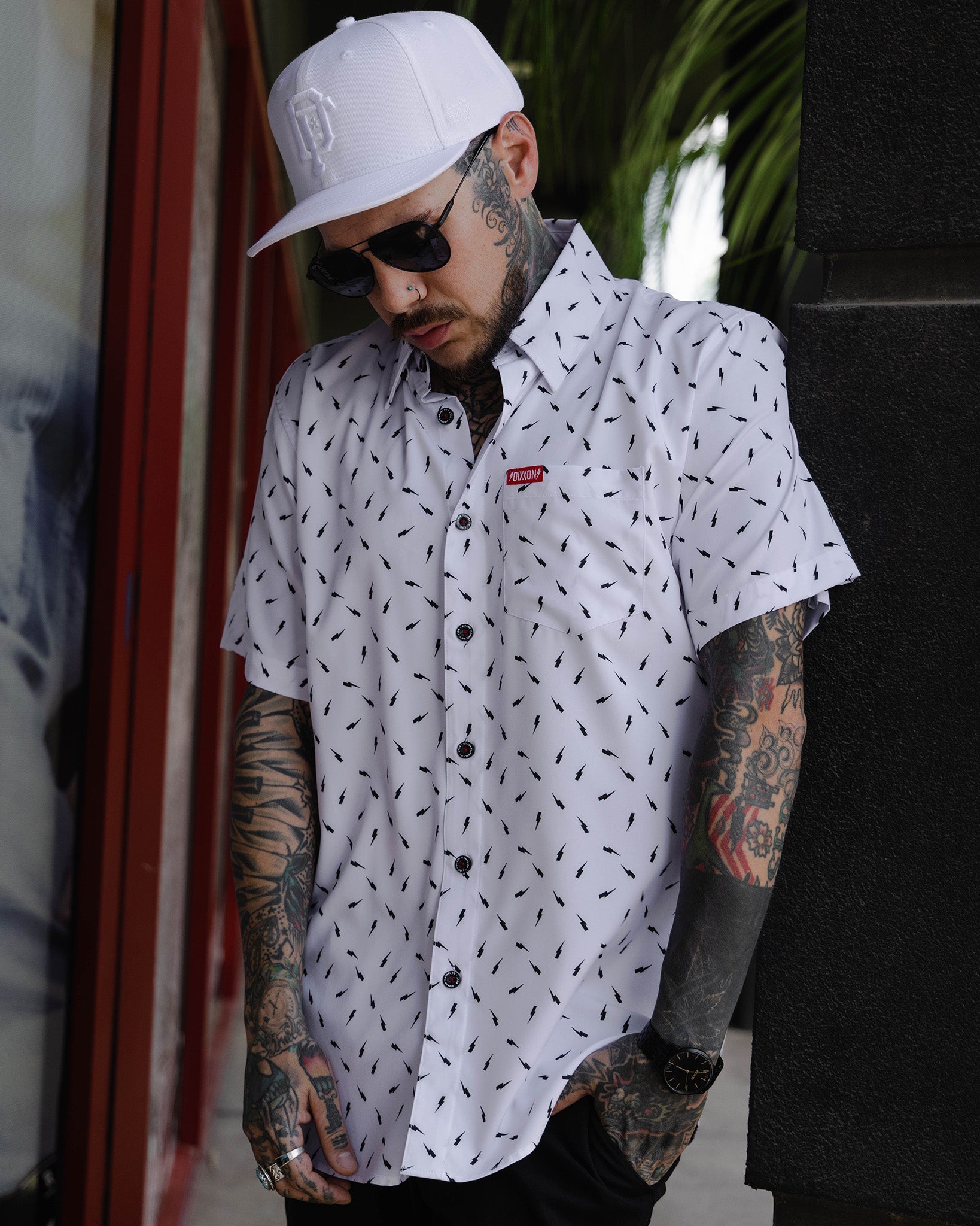 Bolt Party Shirt - White