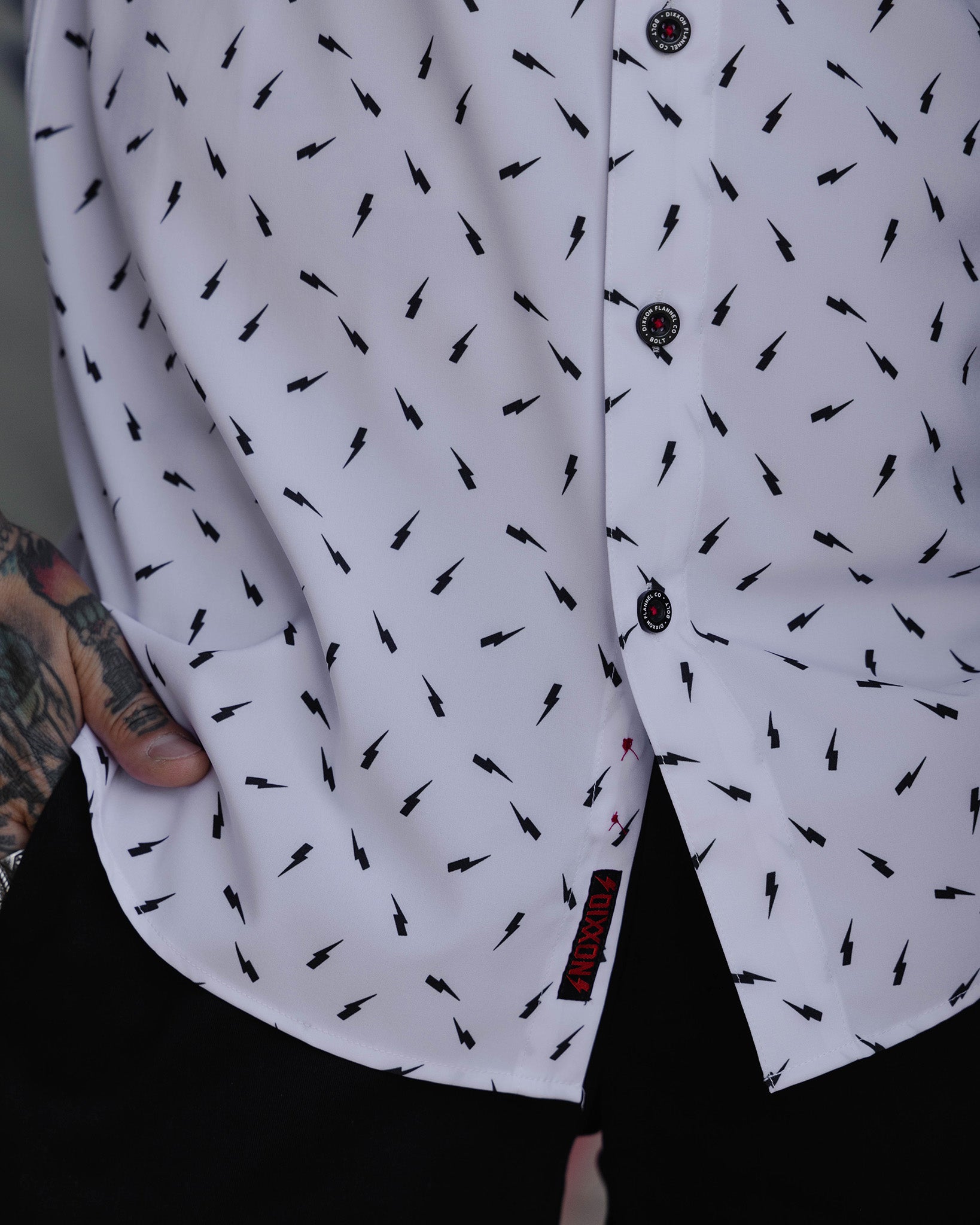 Bolt Party Shirt - White