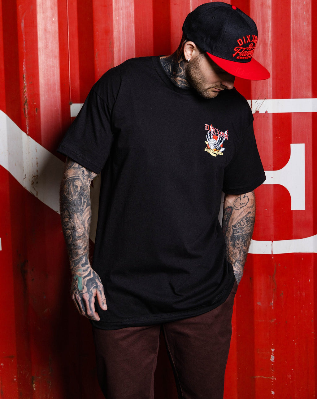 Traditional Eagle T-Shirt - Black
