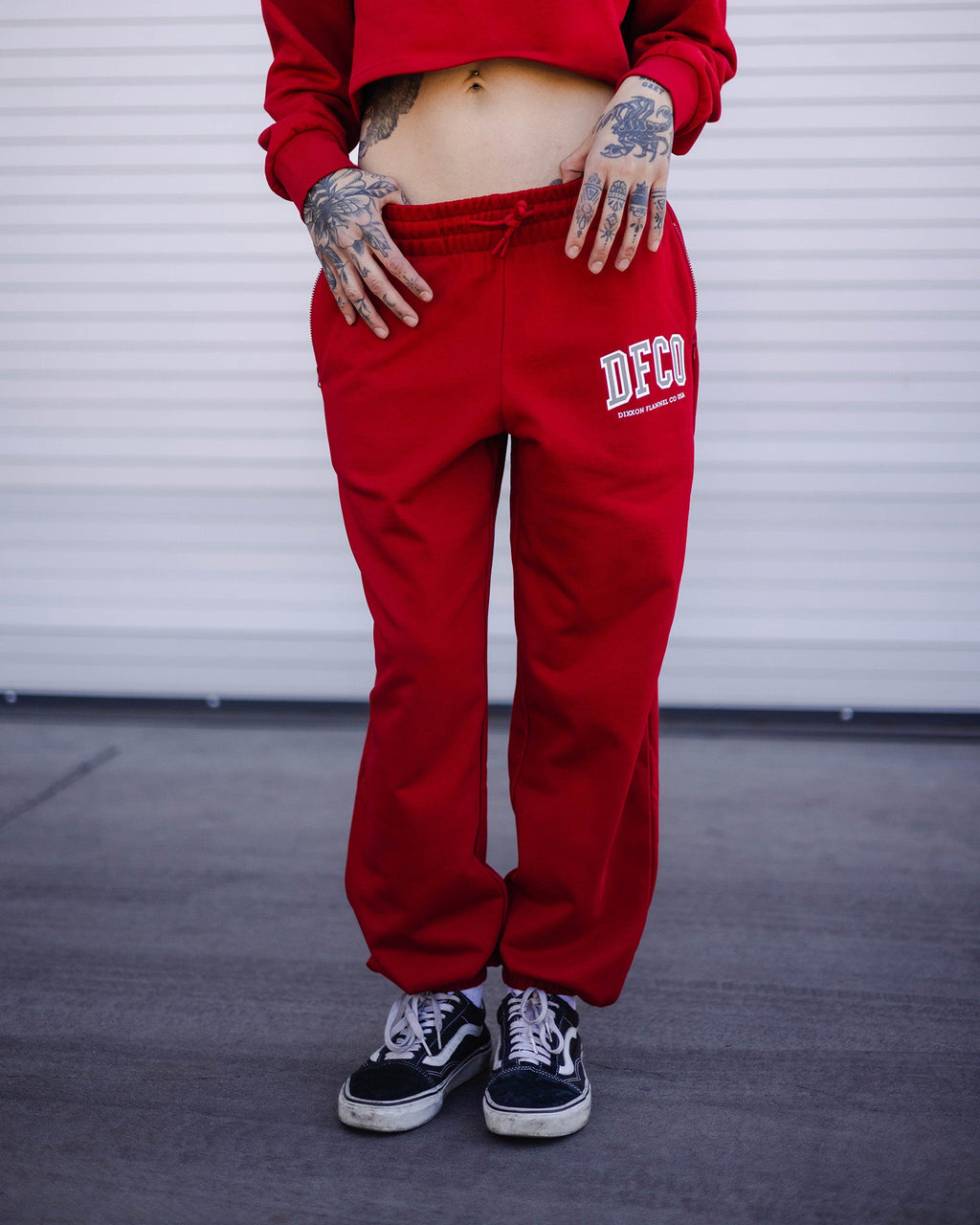Women's DFCO Sweatpants - Red