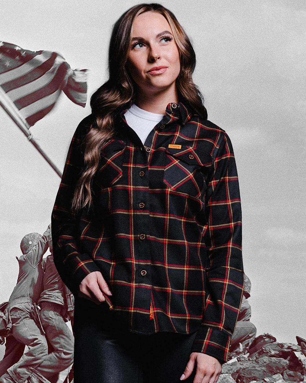 Women's First to Fight Flannel