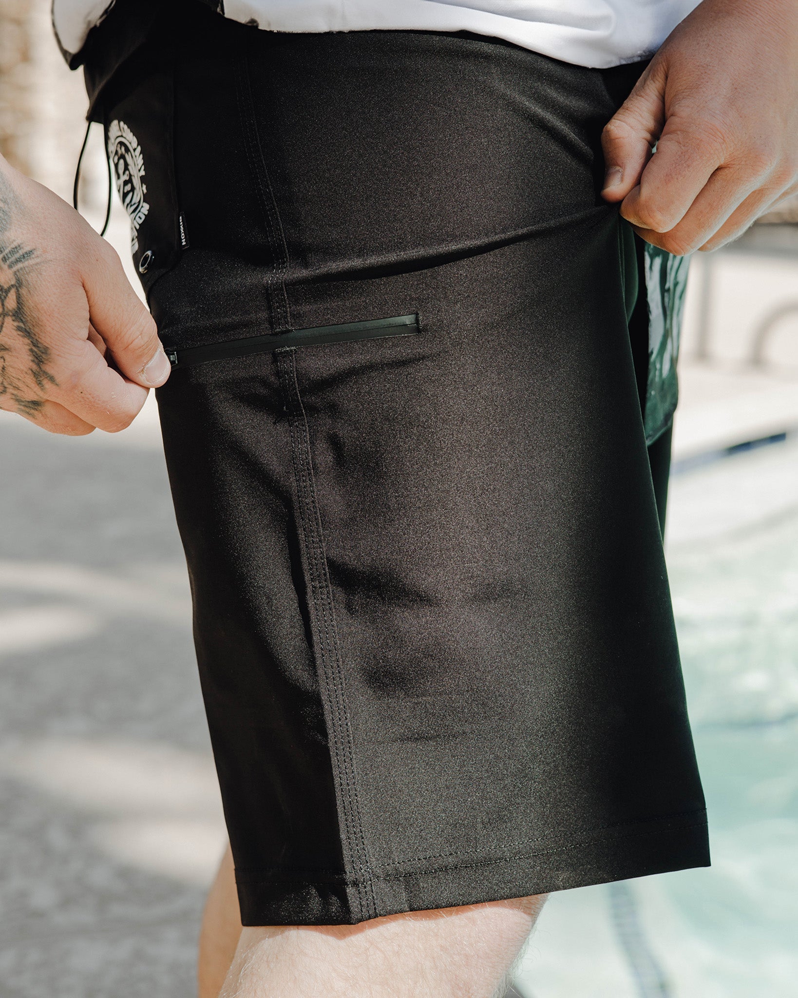 Black Boardshorts