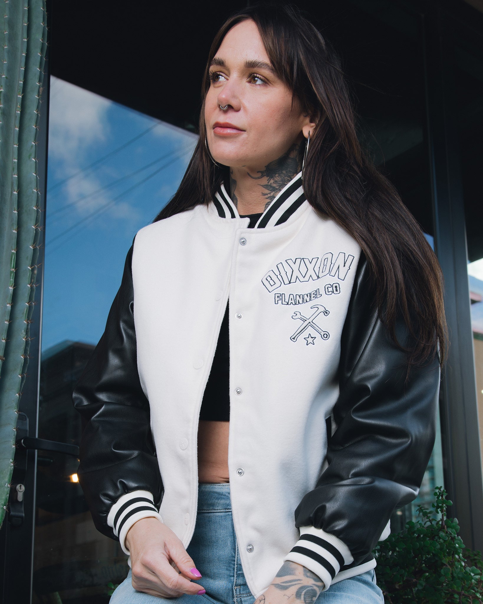 Women's Absolute Defiance Wool Varsity Jacket