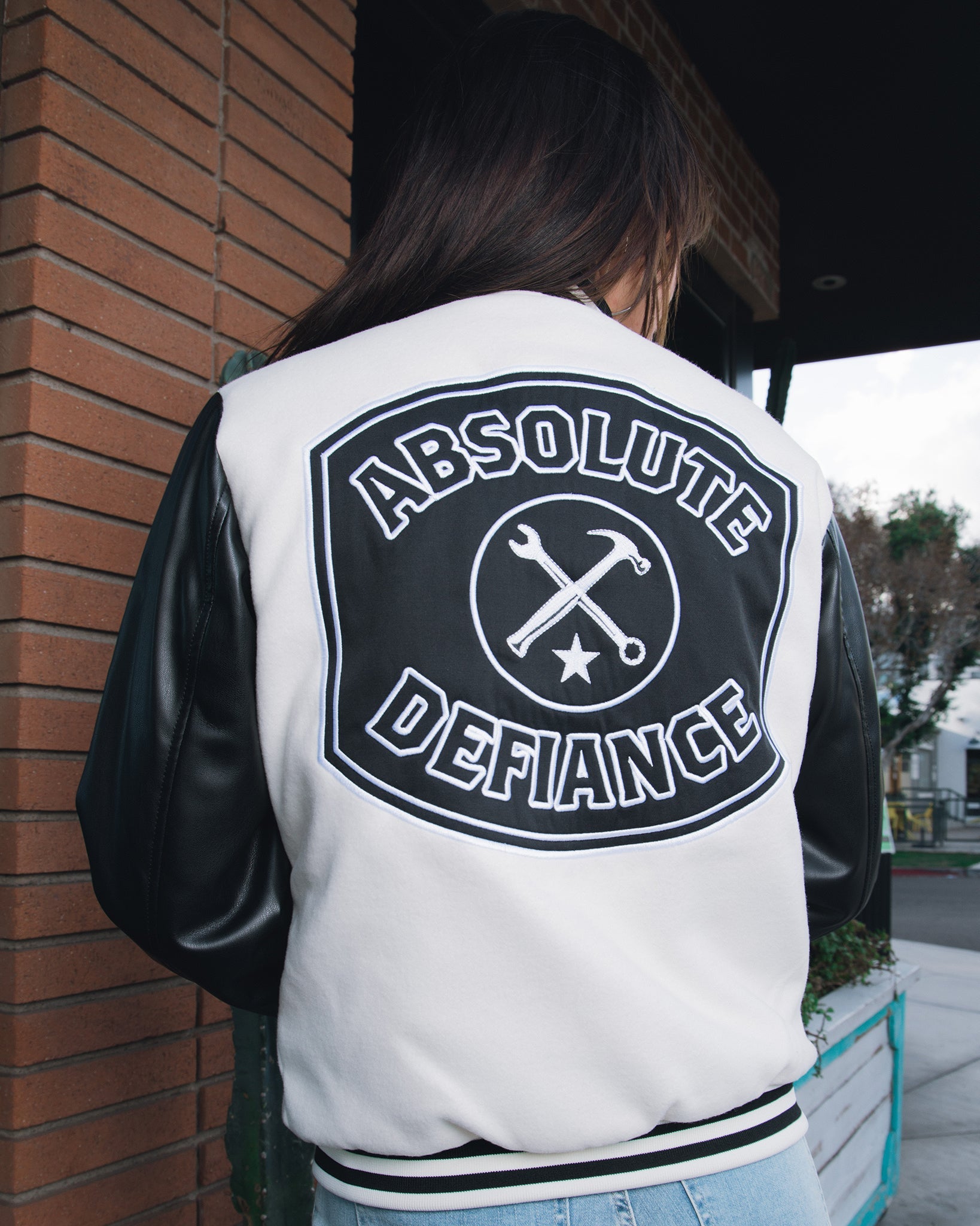 Women's Absolute Defiance Wool Varsity Jacket