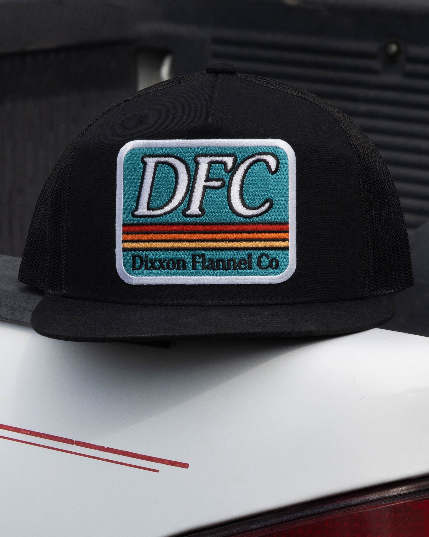 70s Steeze Flat Bill Trucker Snapback