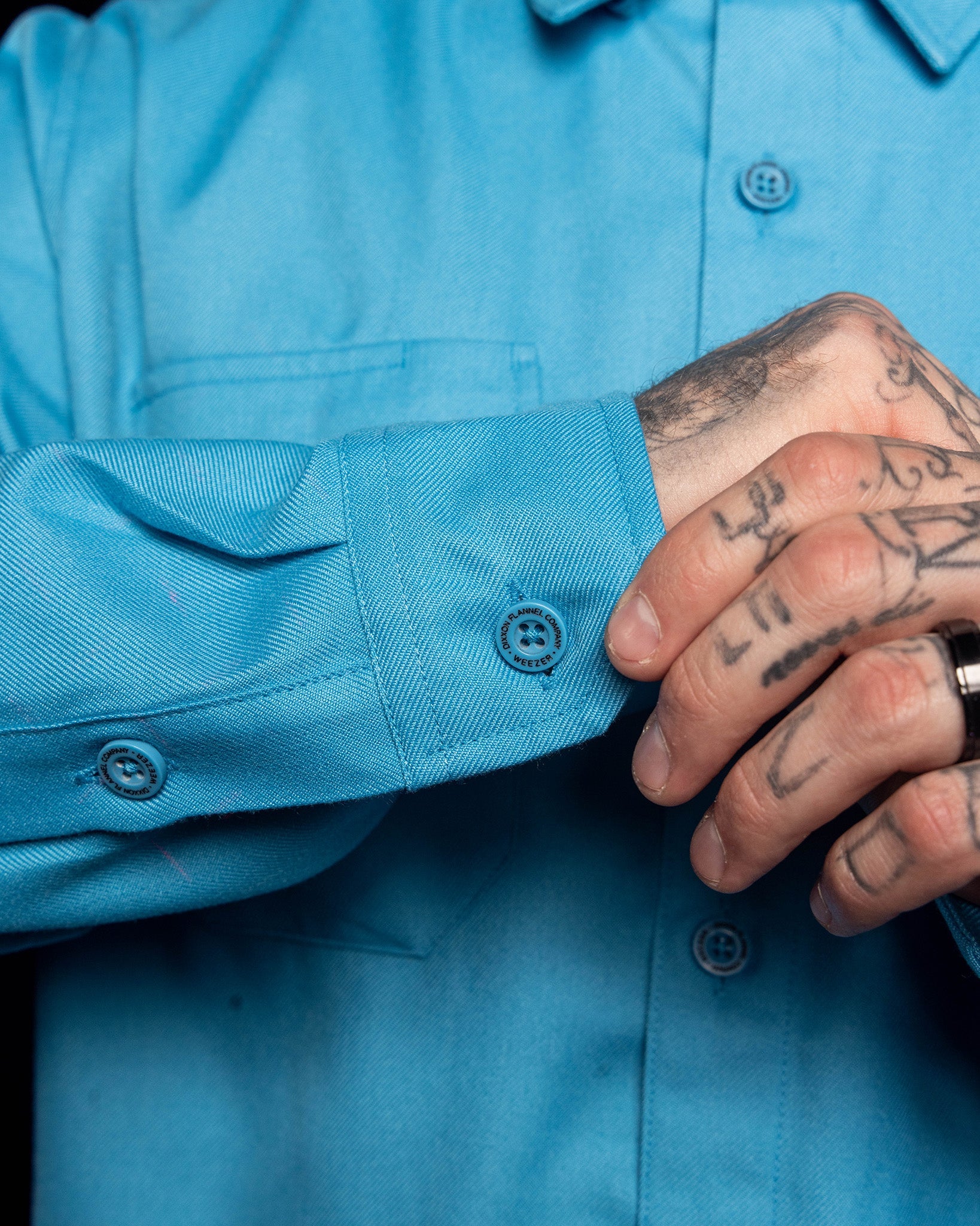 Weezer Blue Album Flannel