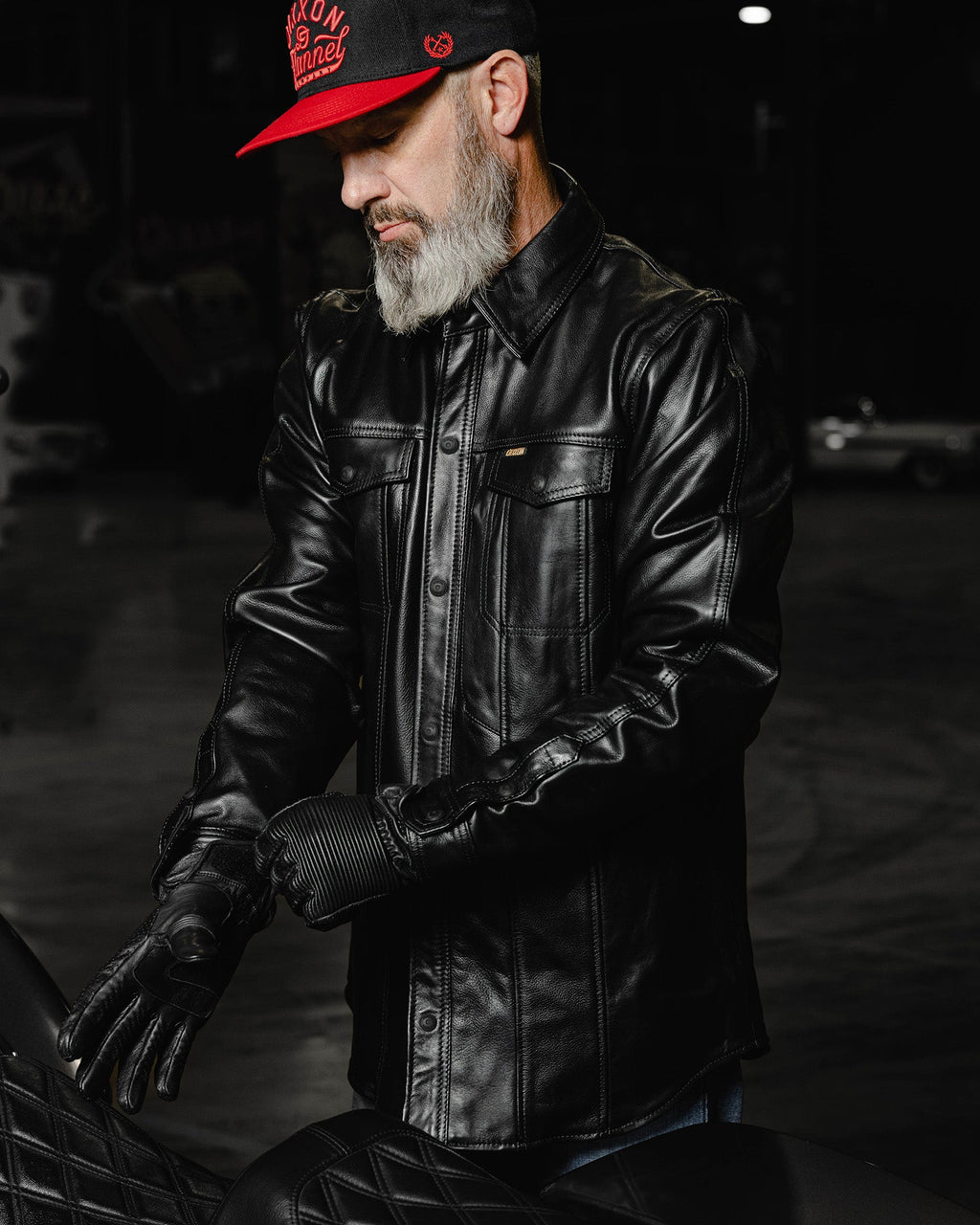 Bishop Leather Shirt