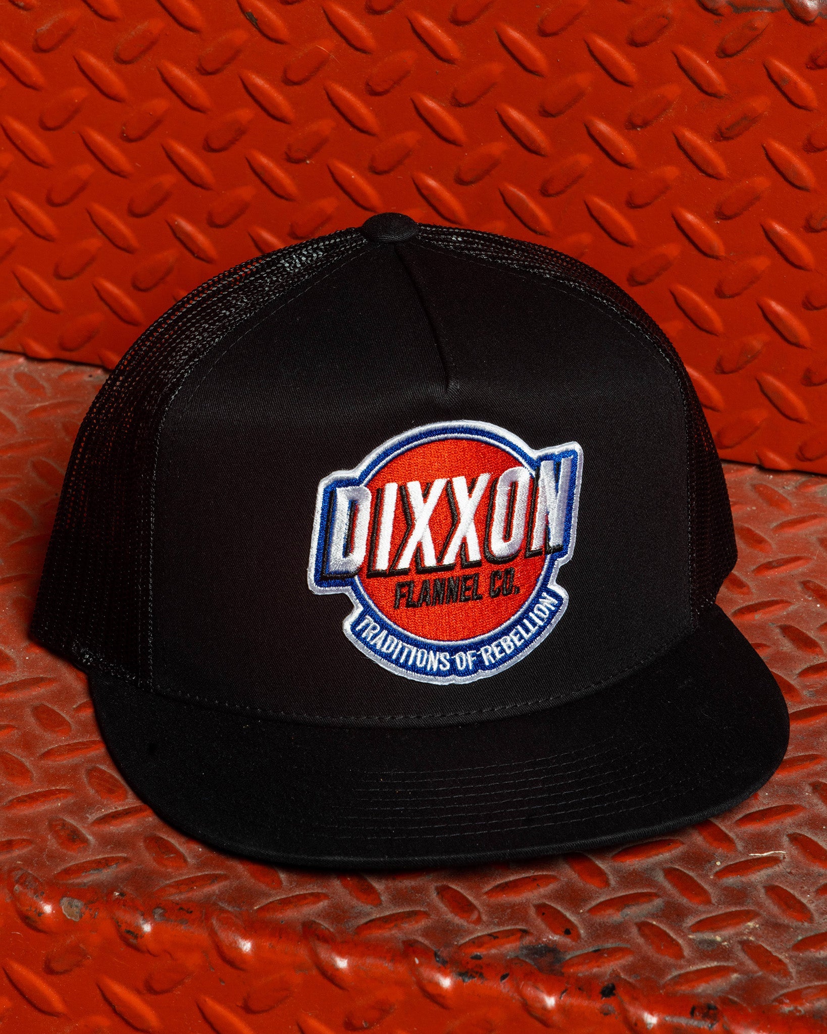 Hot Rod Flat Bill Trucker Snapback