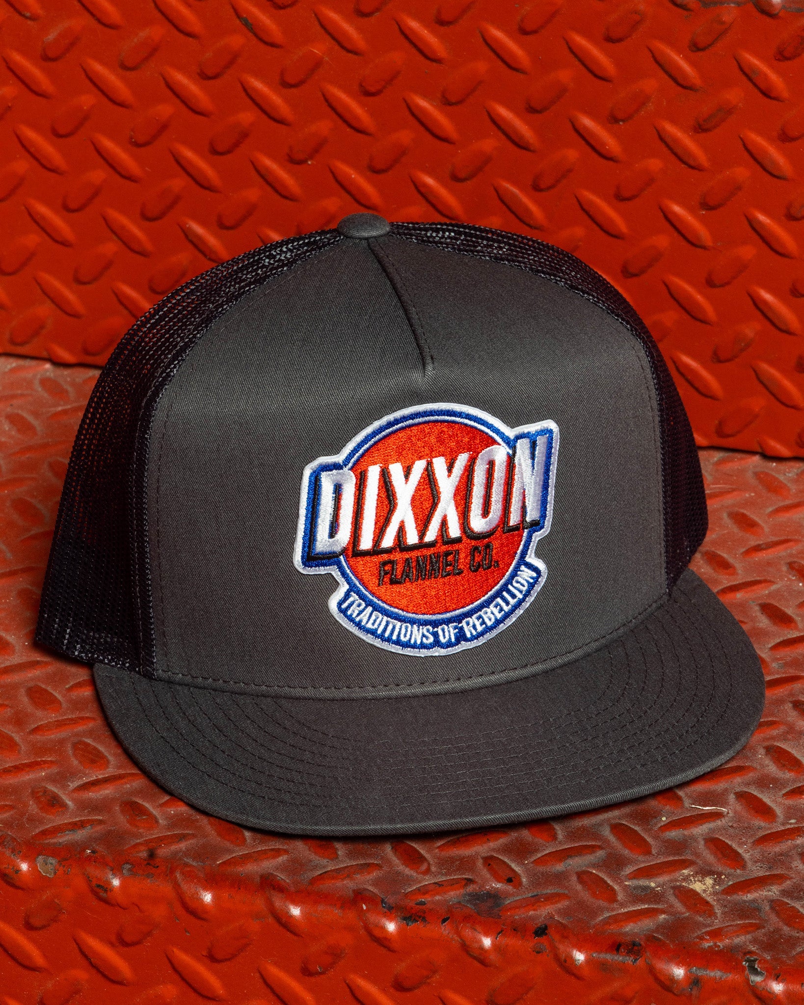 Hot Rod Flat Bill Trucker Snapback
