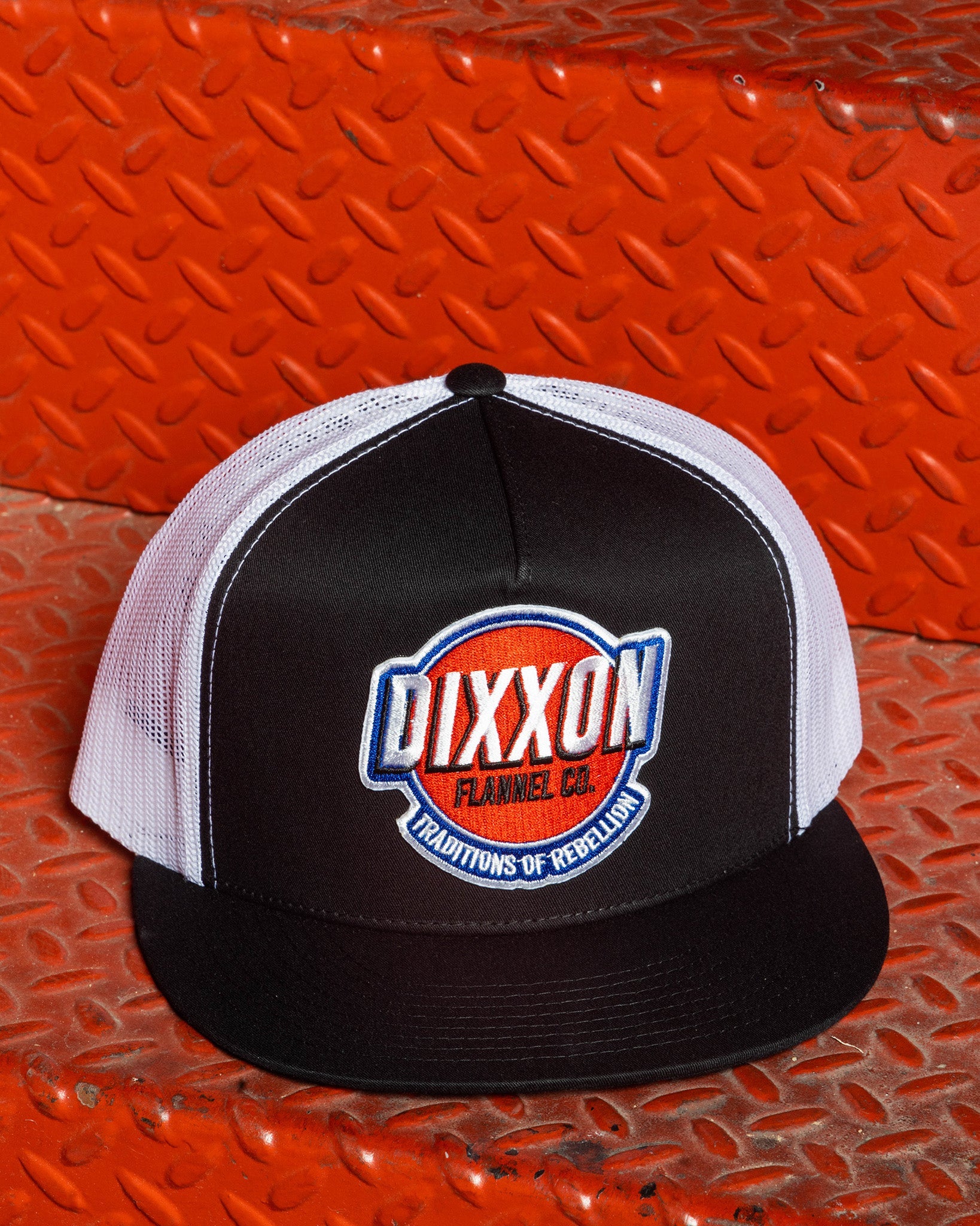 Hot Rod Flat Bill Trucker Snapback