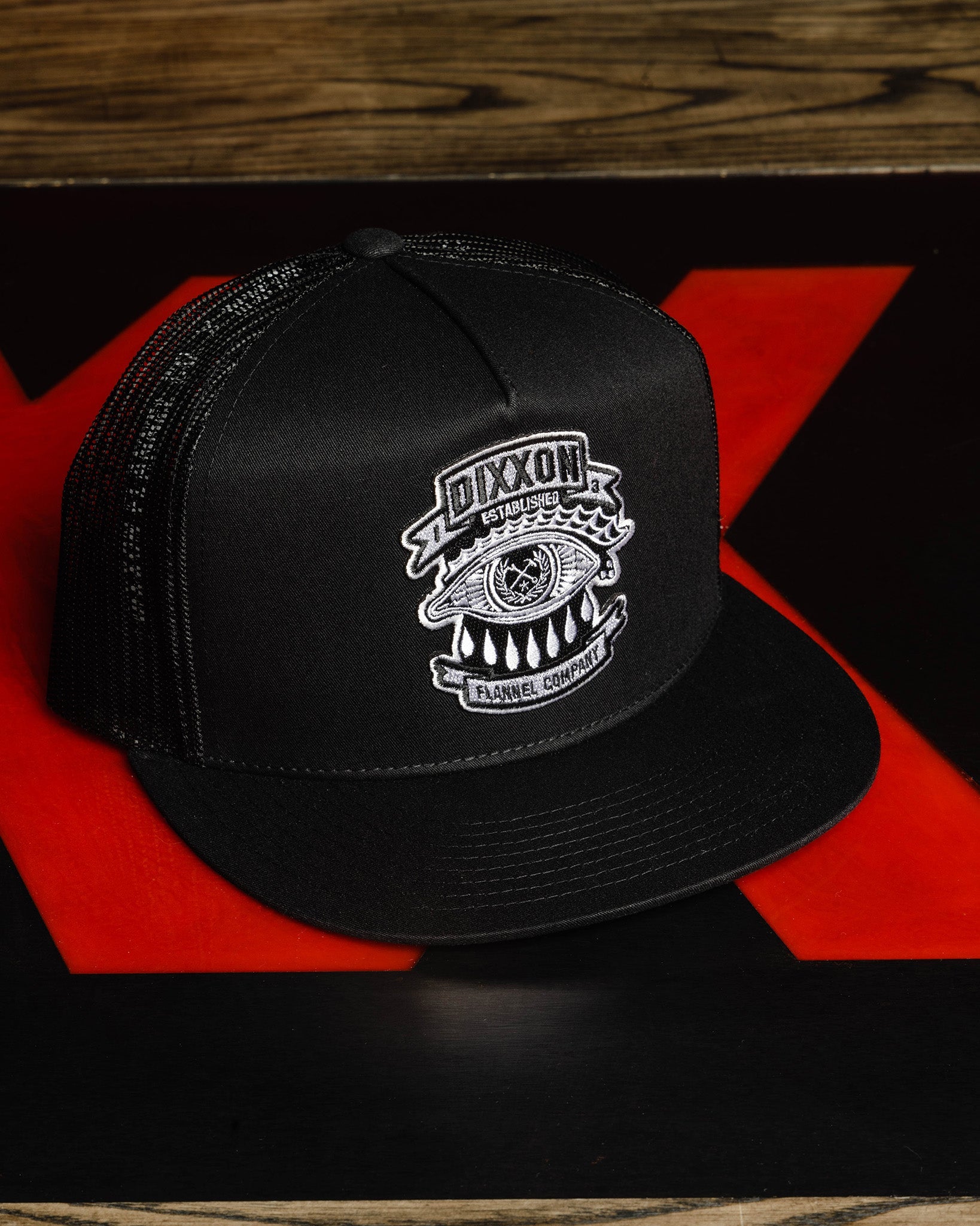 Mystic Flat Bill Trucker Snapback
