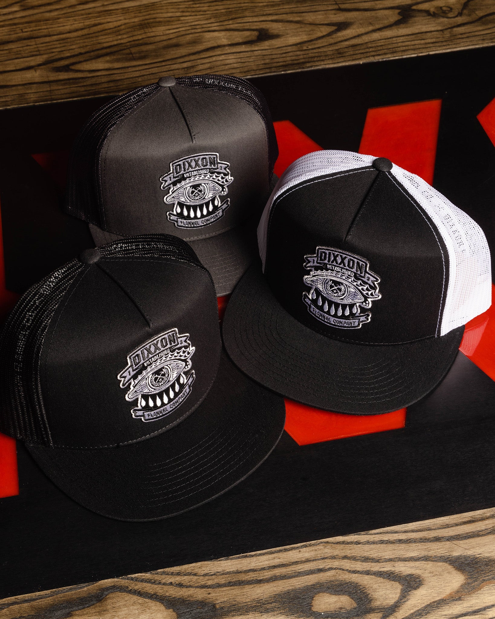 Mystic Flat Bill Trucker Snapback