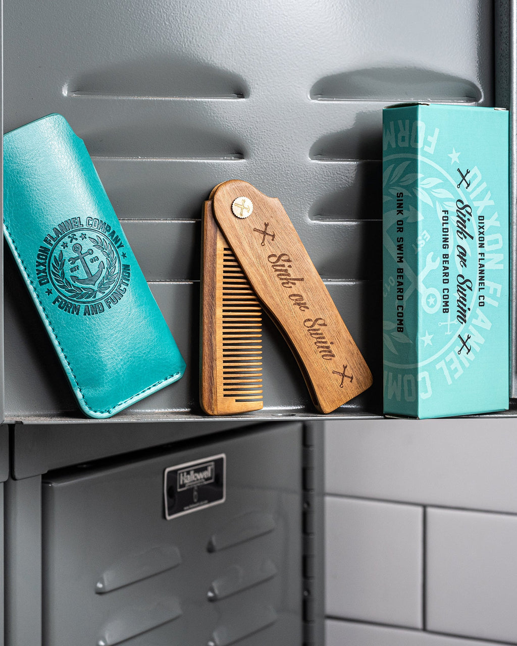 Sink or Swim Folding Beard Comb