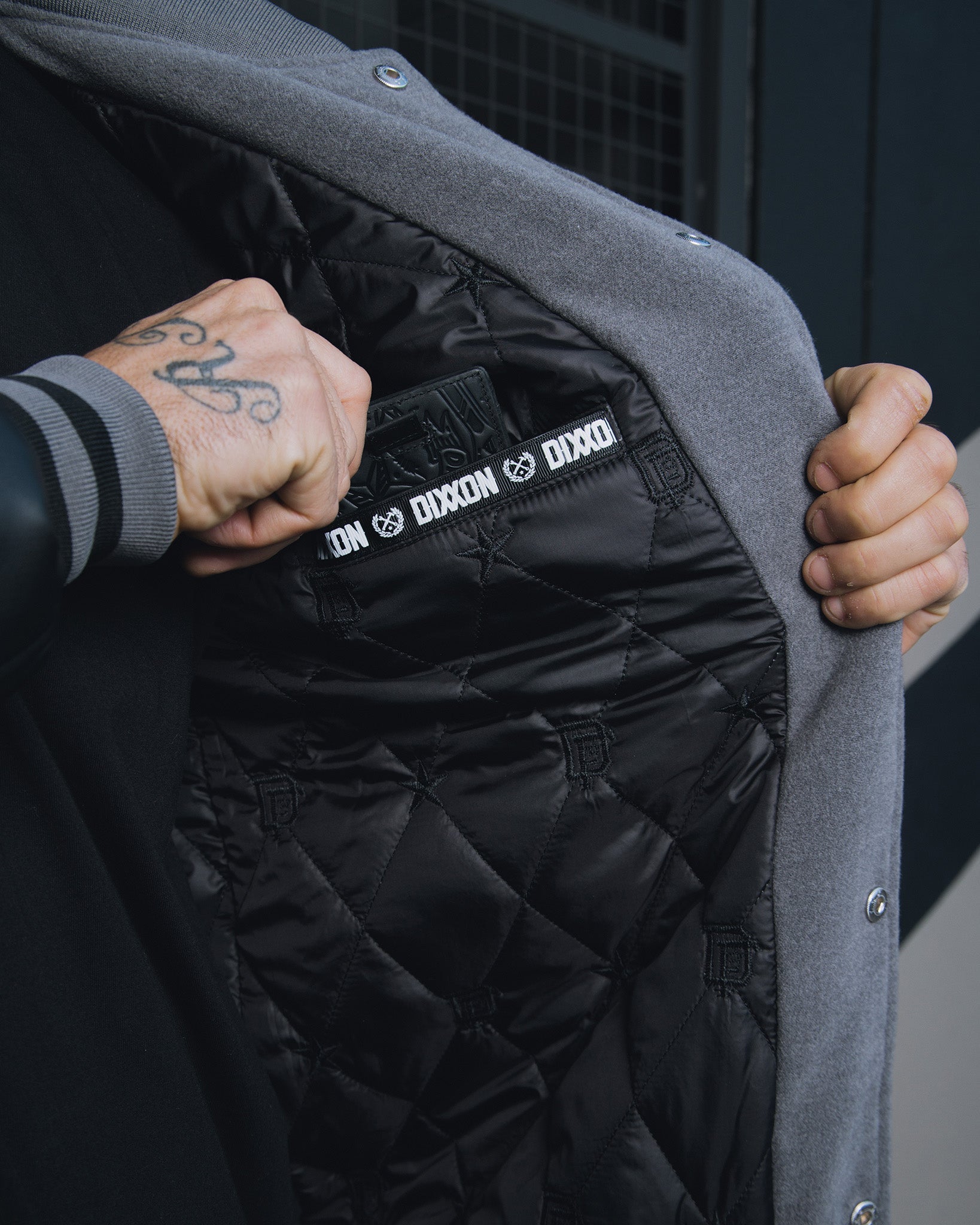 Absolute Defiance Wool Varsity Jacket