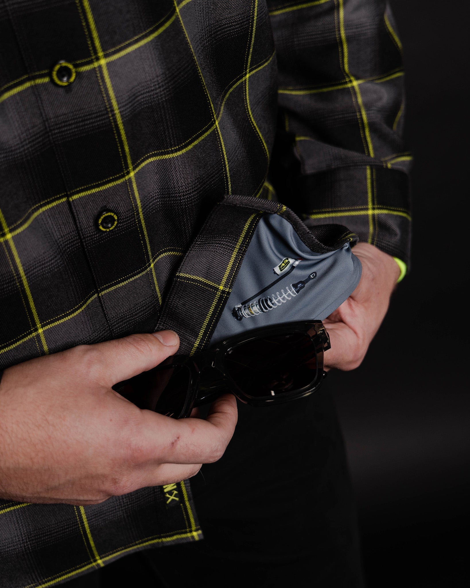 ADS Racing Shocks Flannel