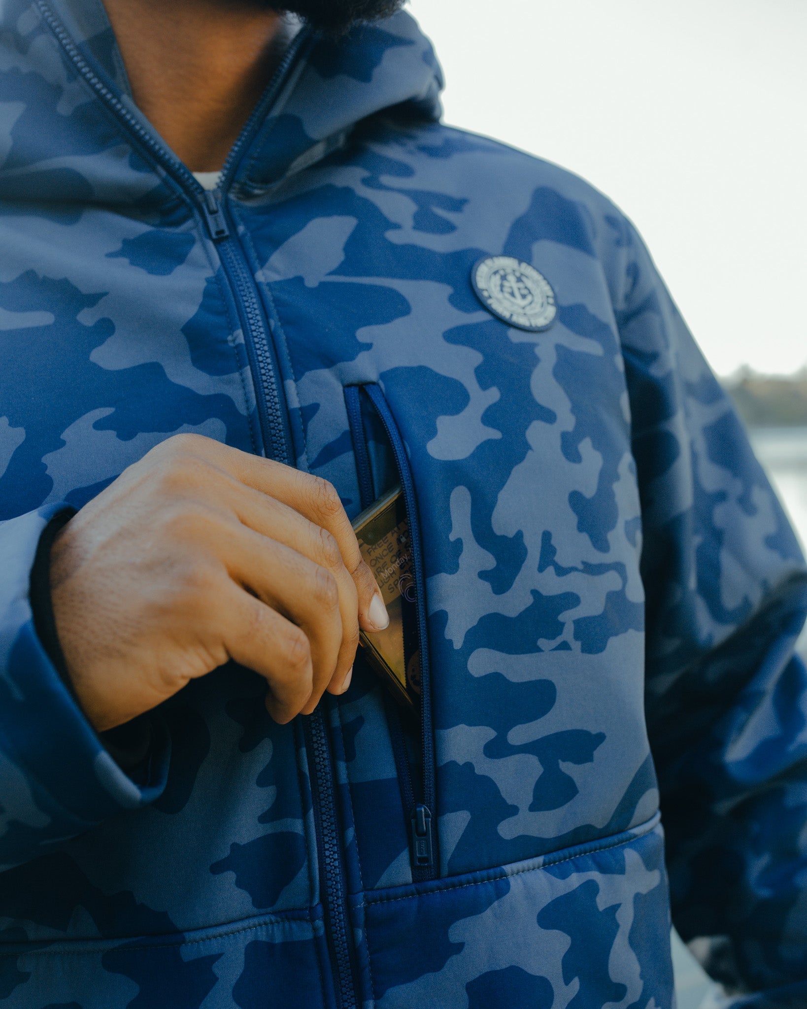 Anchor Jacket 2.0 - Navy Camo