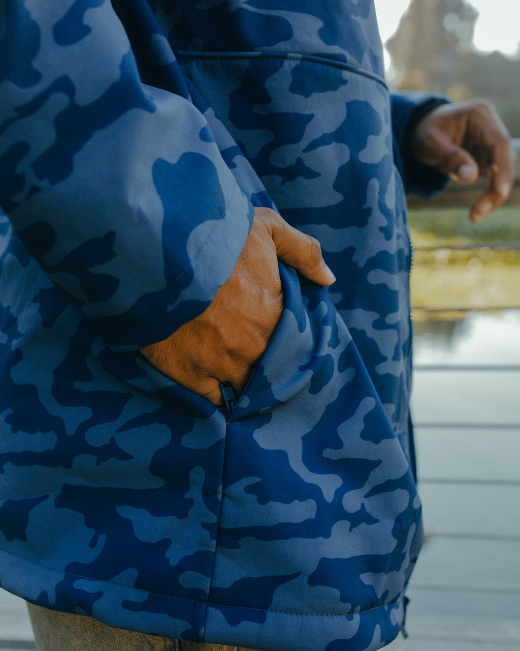 Anchor Jacket 2.0 - Navy Camo