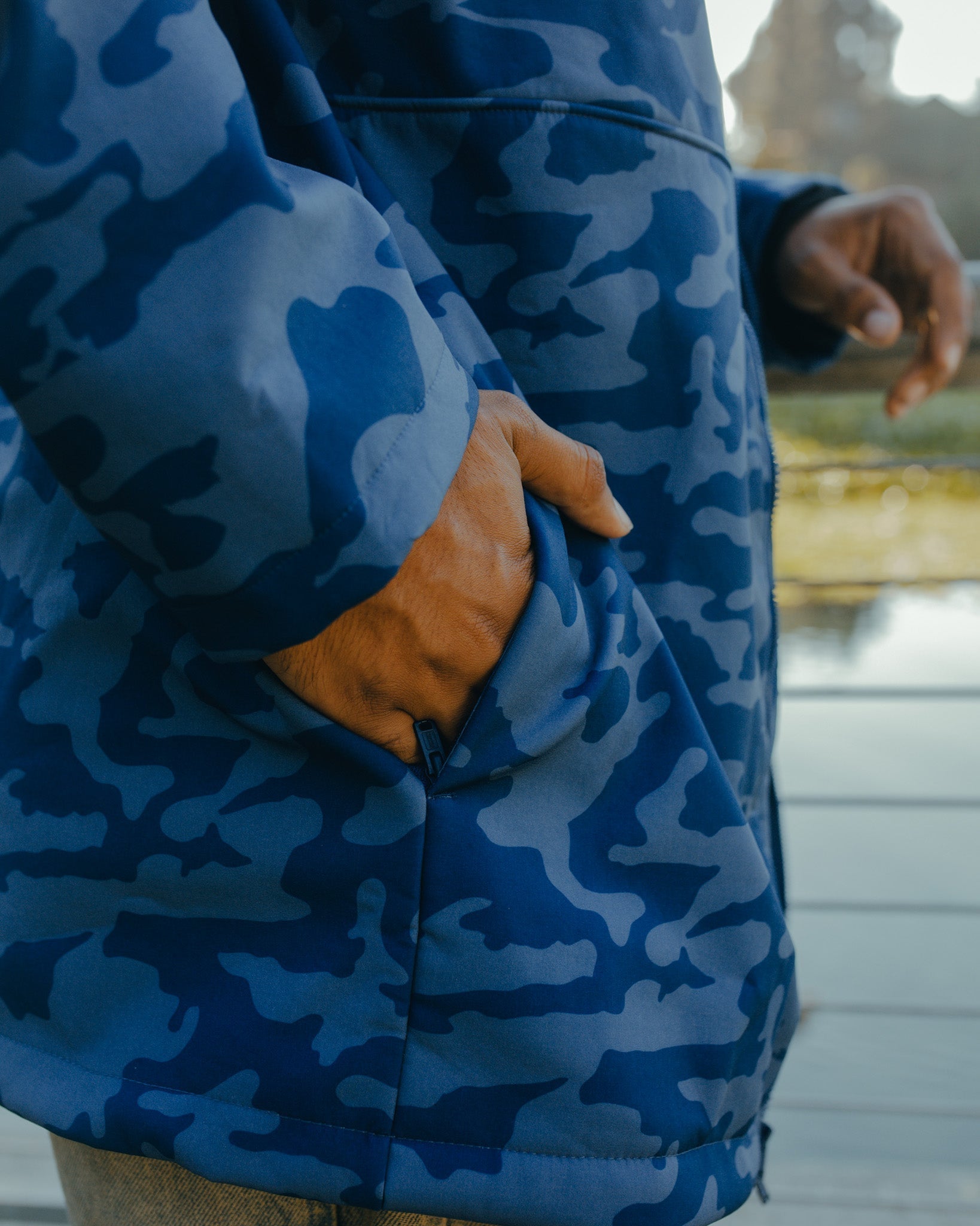 Anchor Jacket 2.0 - Navy Camo