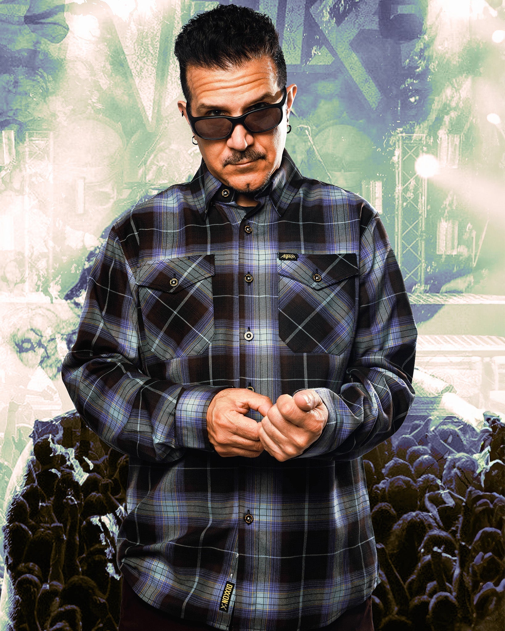 Anthrax Spreading the Disease Flannel