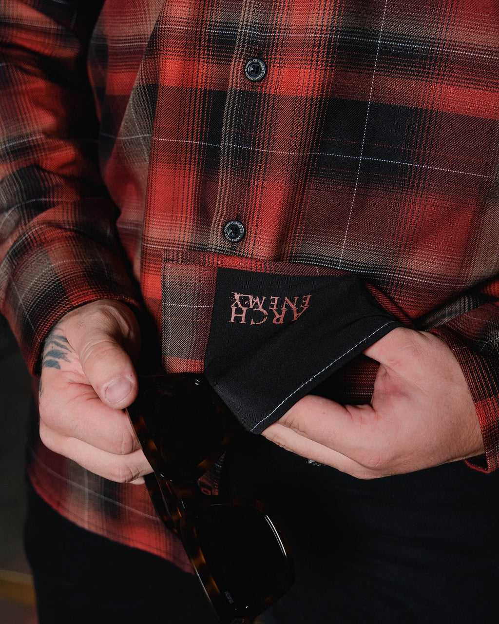 Arch Enemy Blood Dynasty Flannel