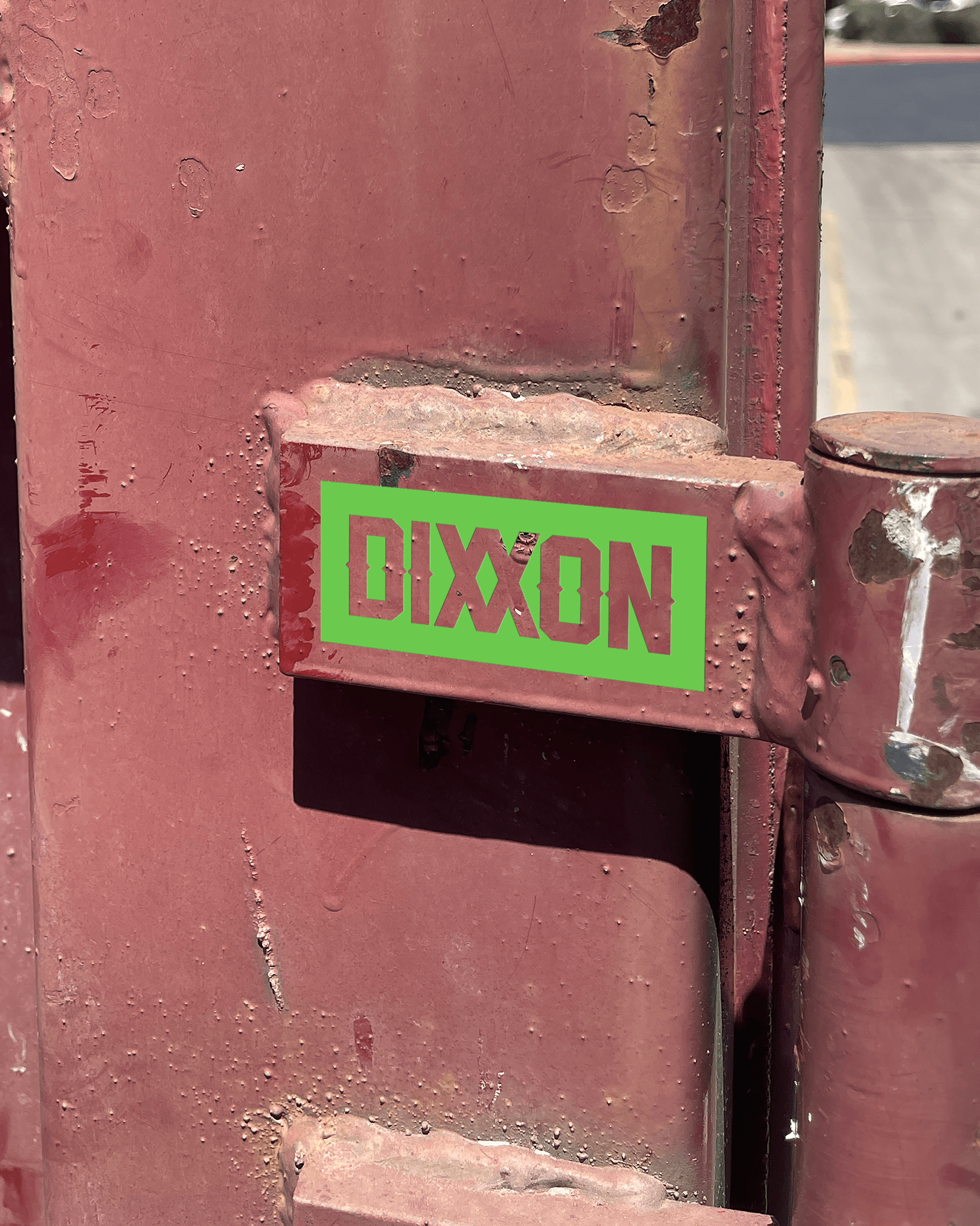 Bar Dixxon 3" Die Cut Sticker
