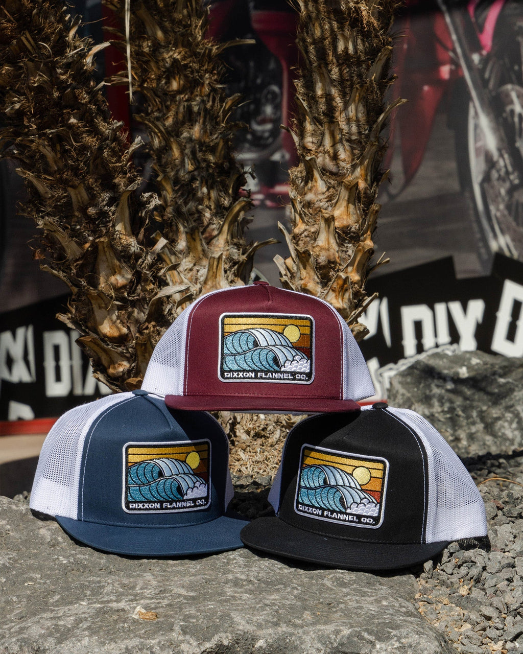 Barrels Flat Bill Trucker Snapback