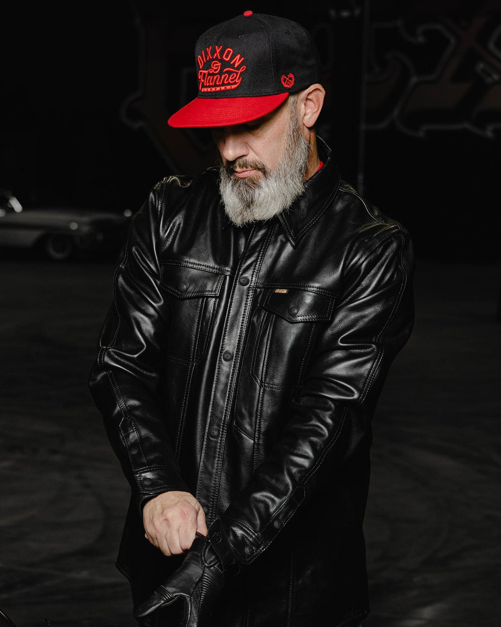 Bishop Leather Shirt