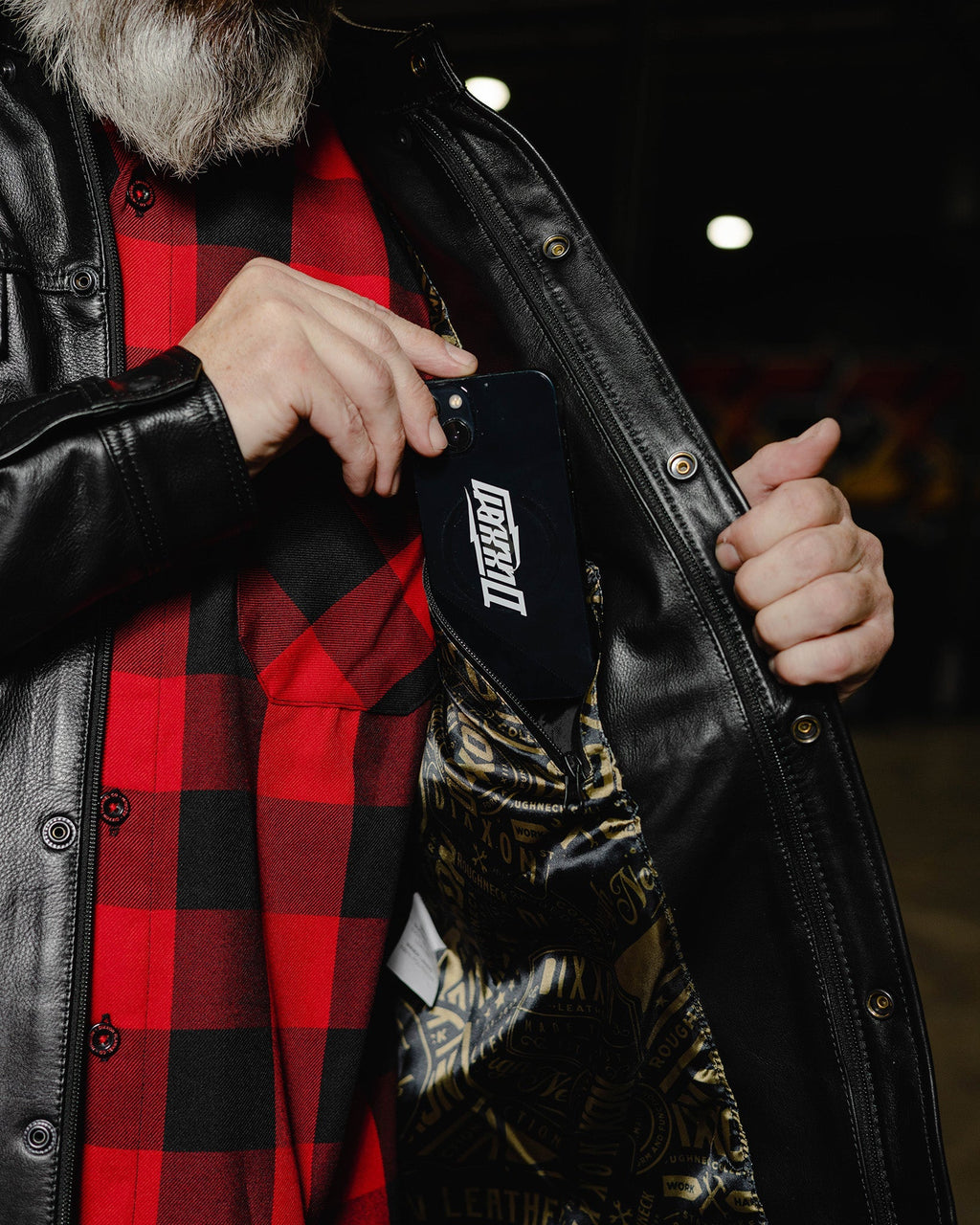 Bishop Leather Shirt