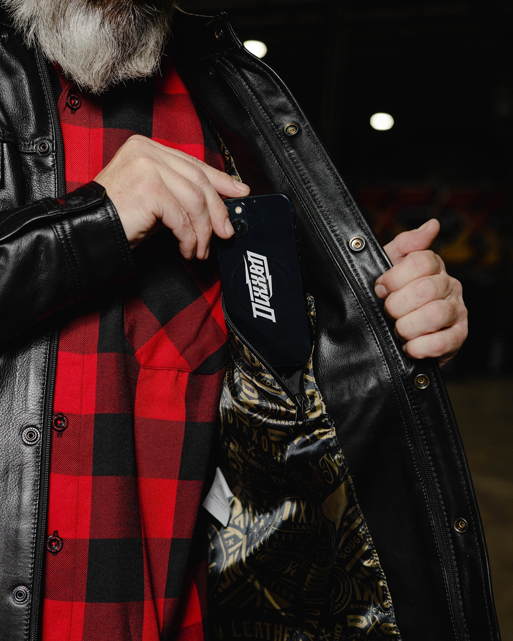 Bishop Leather Shirt