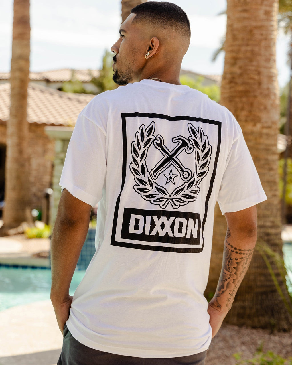 Black Box Crest T-Shirt - White