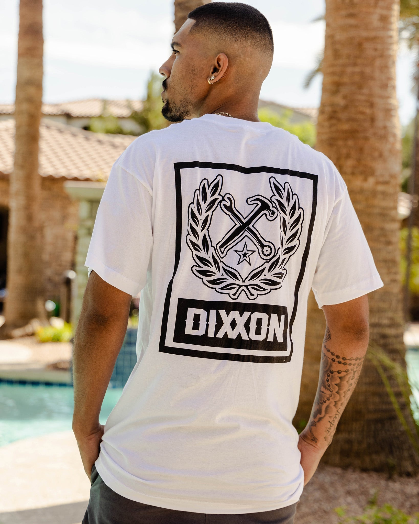 Black Box Crest T-Shirt - White