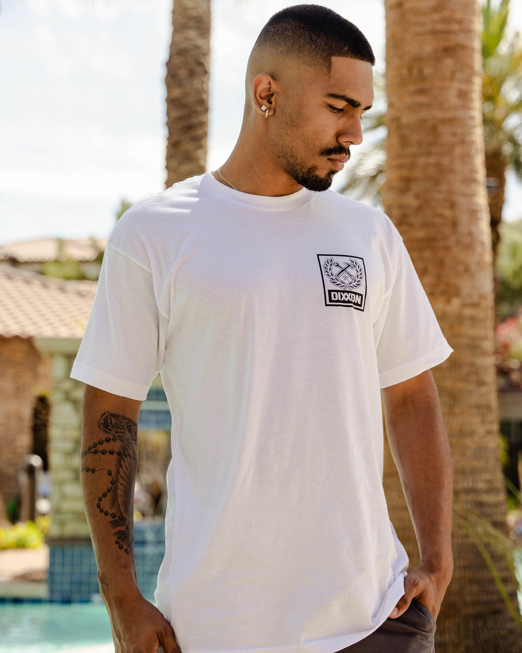 Black Box Crest T-Shirt - White