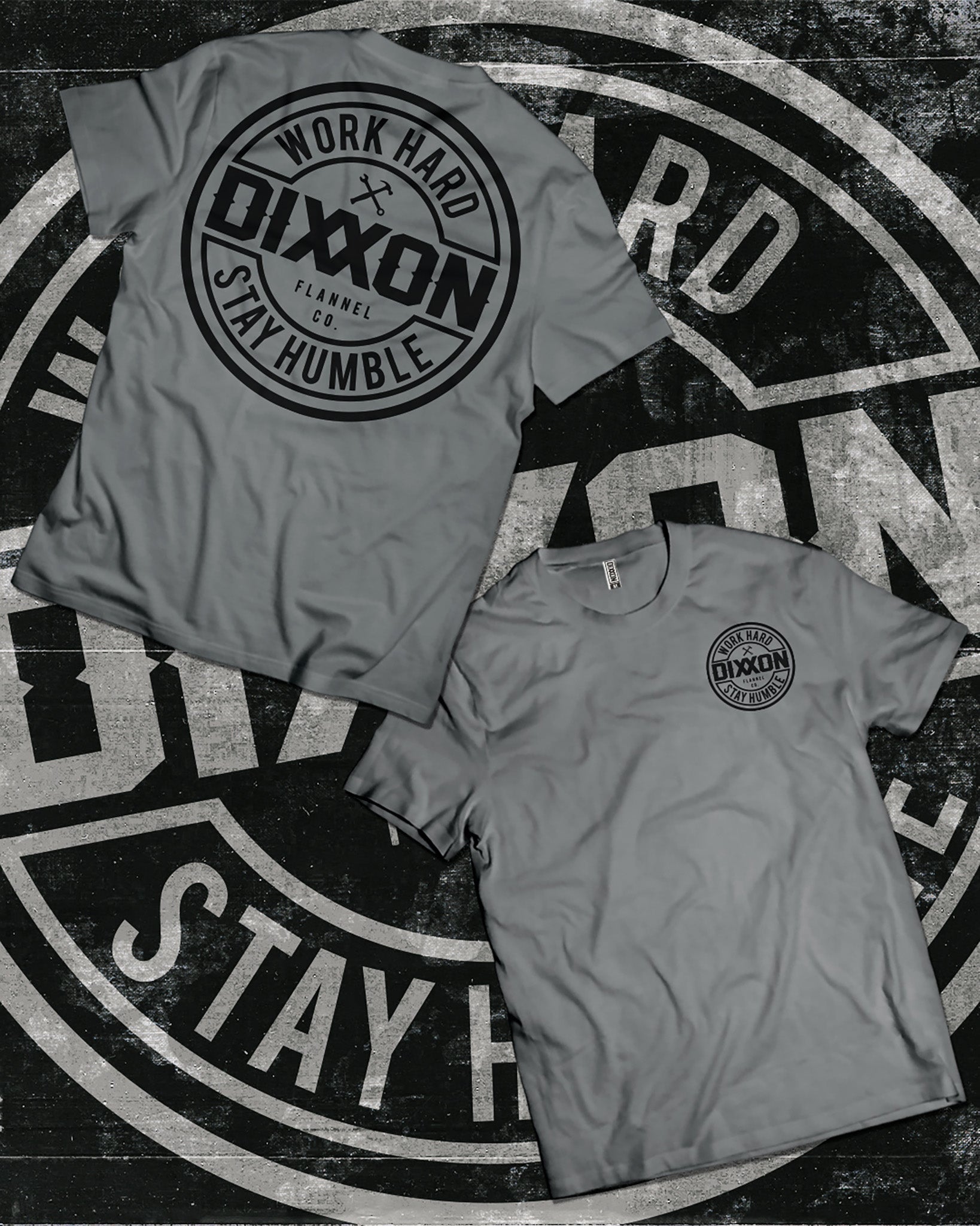 Black Corpo T-Shirt - Charcoal