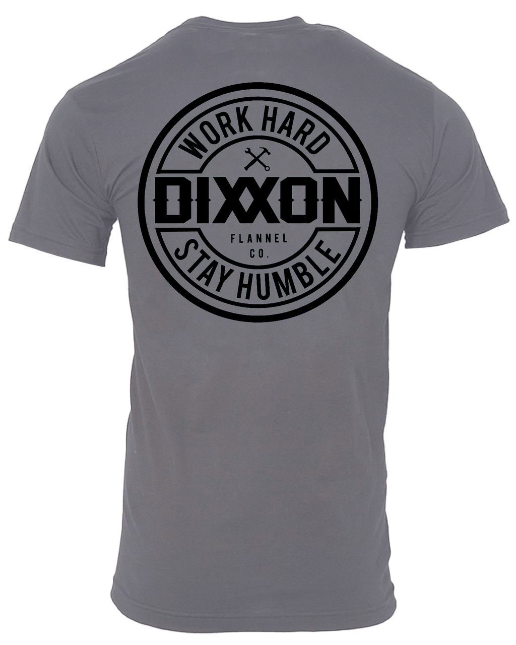 Black Corpo T-Shirt - Charcoal